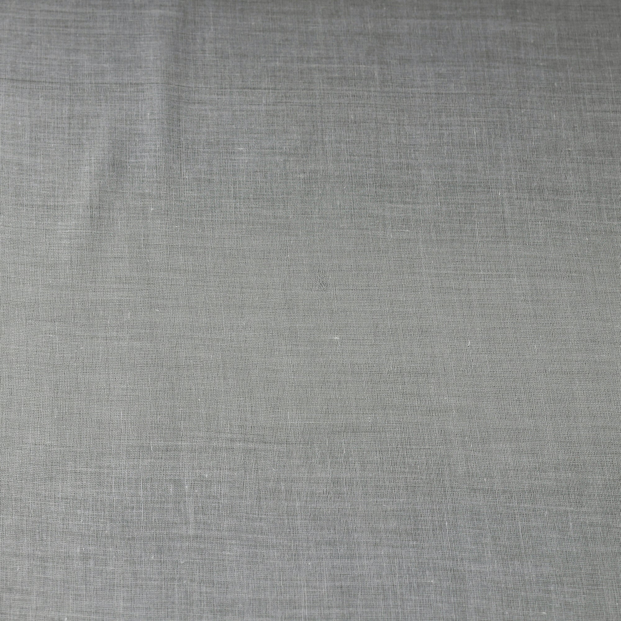 White - Prewashed Pure Mul Cotton Plain Fabric 02 - Image 4