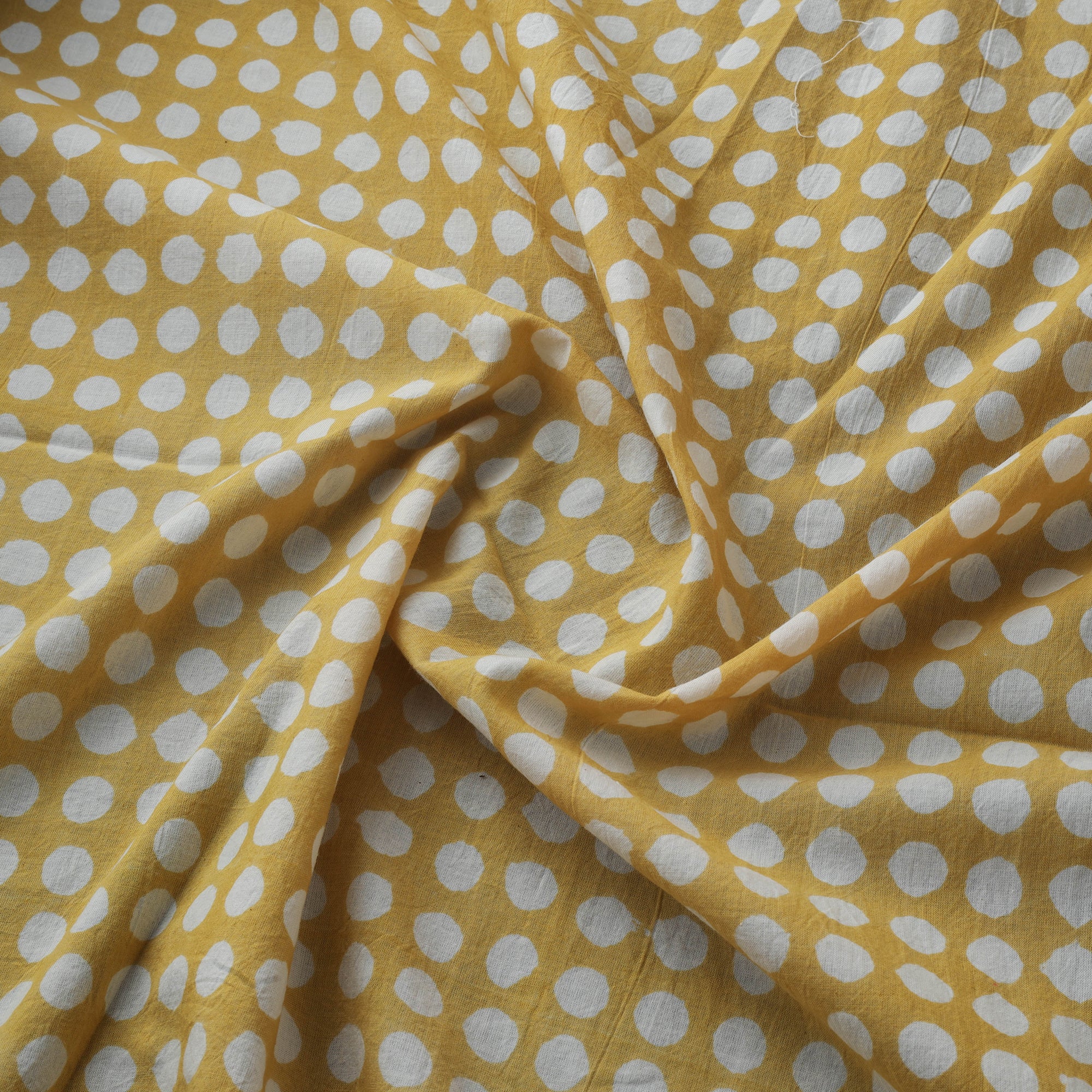 Bagh Hand Block Print Pure Mul Cotton Natural Dyed Fabric 05 - Image 3