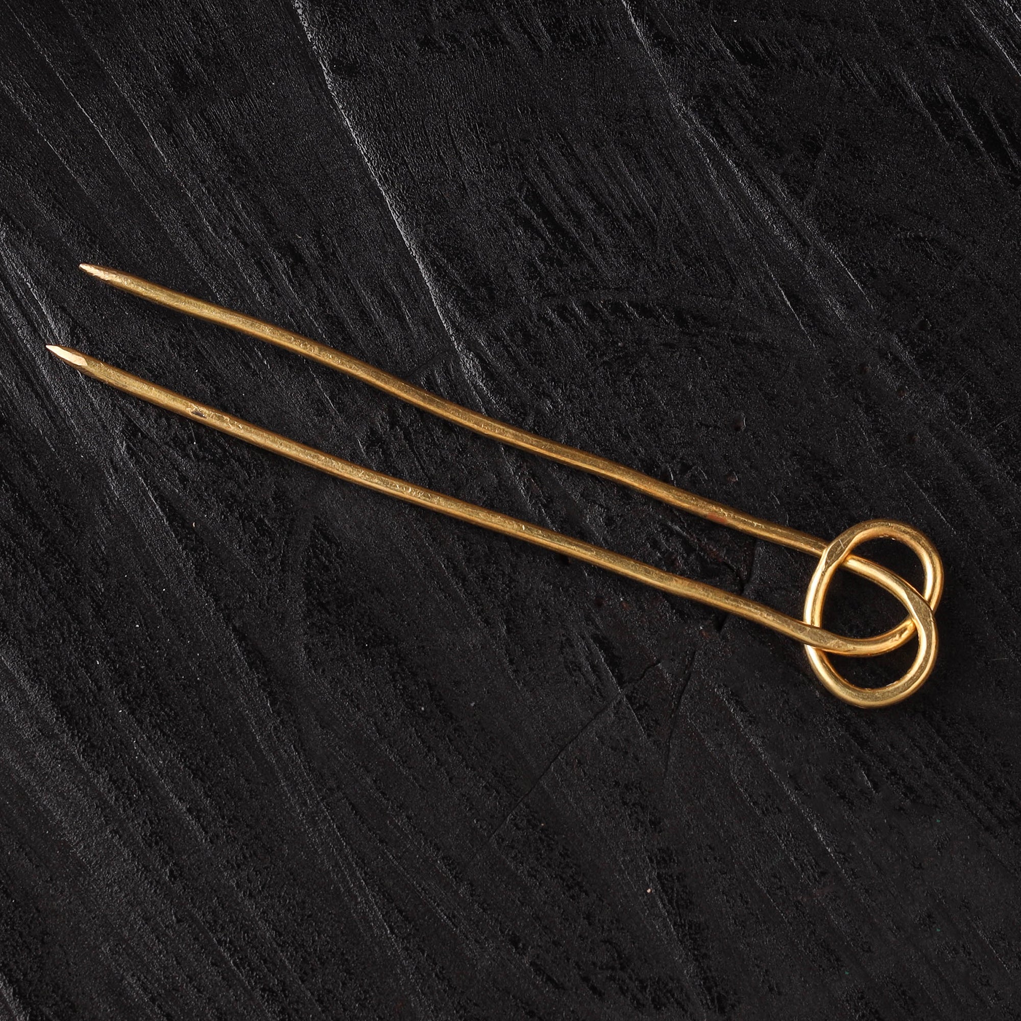 Yellow - Brass Metal Handcrafted Juda Pin 09 - Image 2
