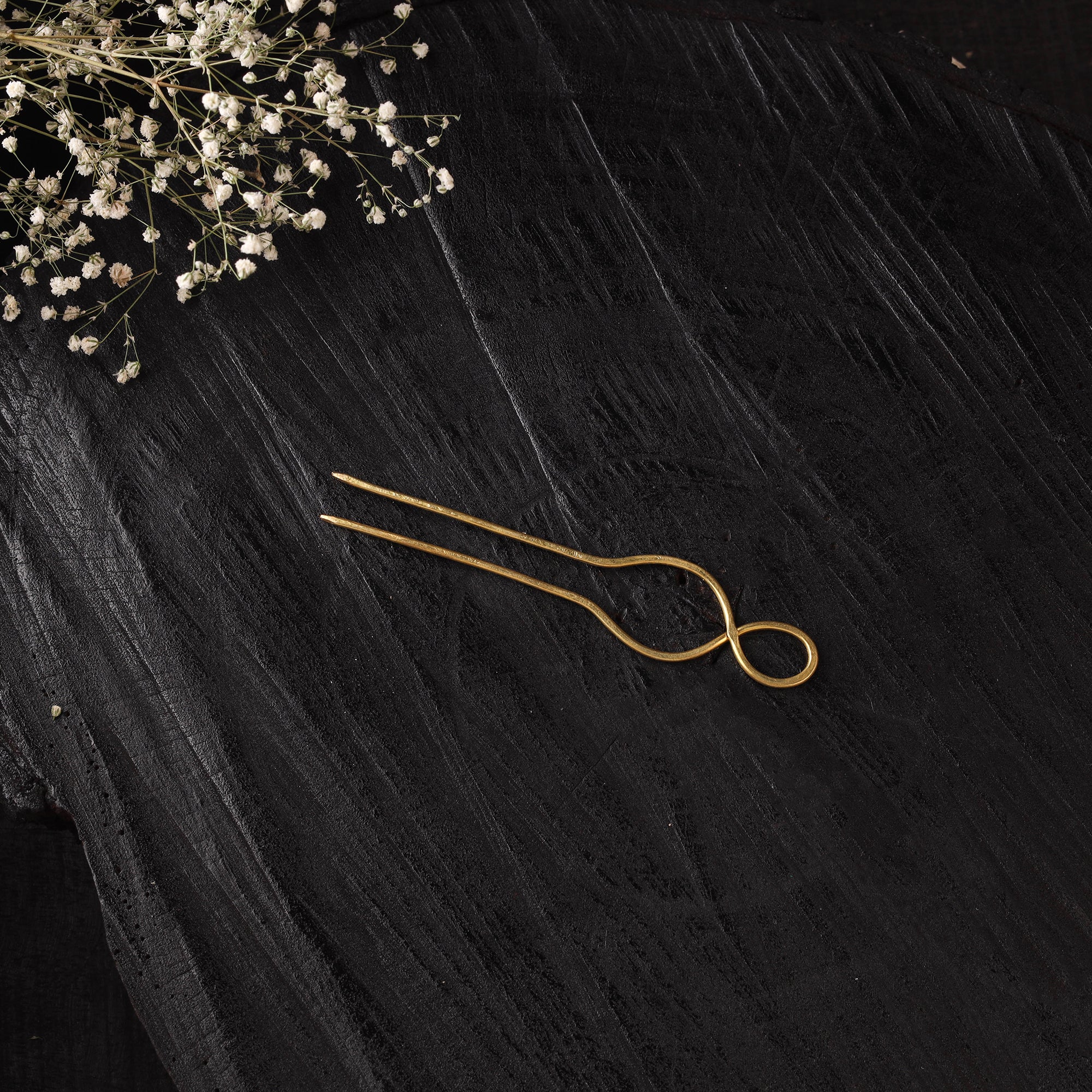 Yellow - Brass Metal Handcrafted Juda Pin 10
