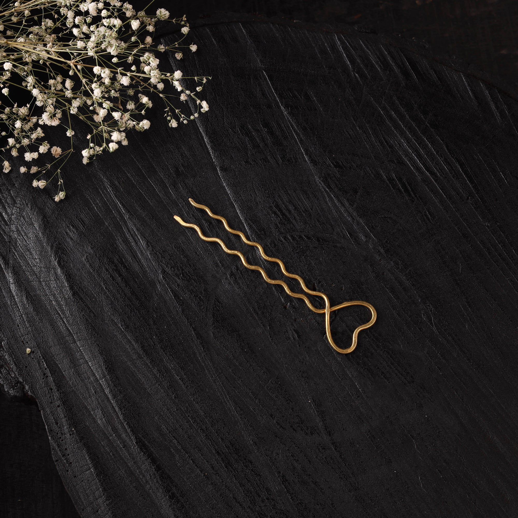 Yellow - Brass Metal Handcrafted Juda Pin 11