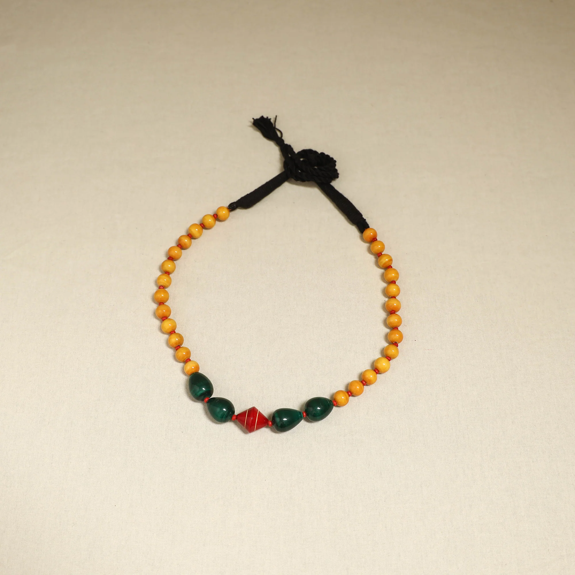 Multicolor - Channapatna Handcrafted Wooden Necklace 50 - Image 3