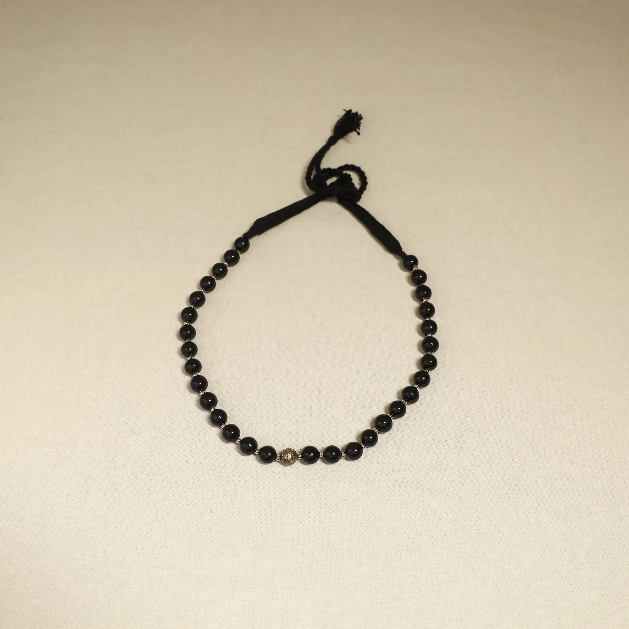 Black - Channapatna Handcrafted Wooden Necklace 51 - Image 3