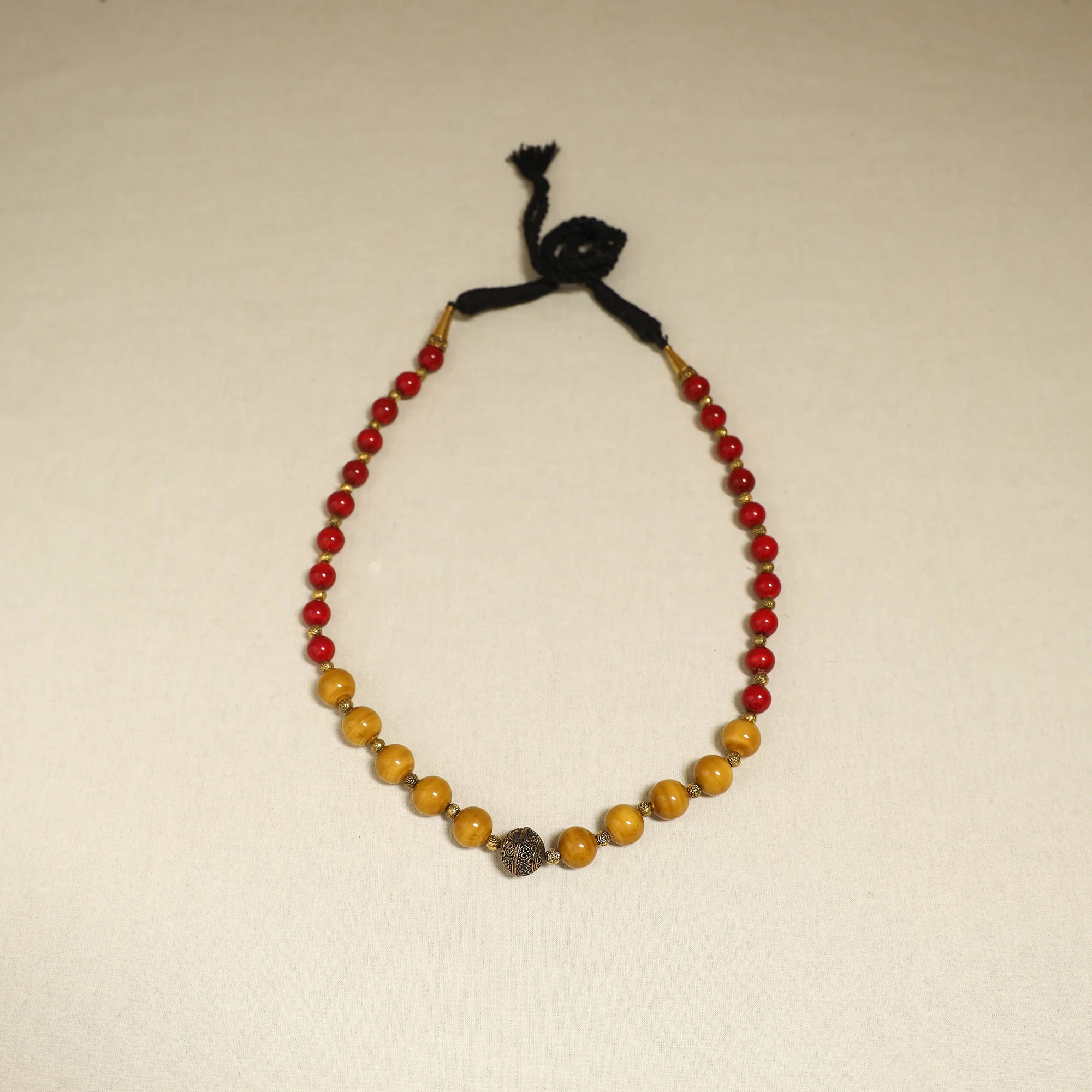 Multicolor - Channapatna Handcrafted Wooden Necklace 57 - Image 3