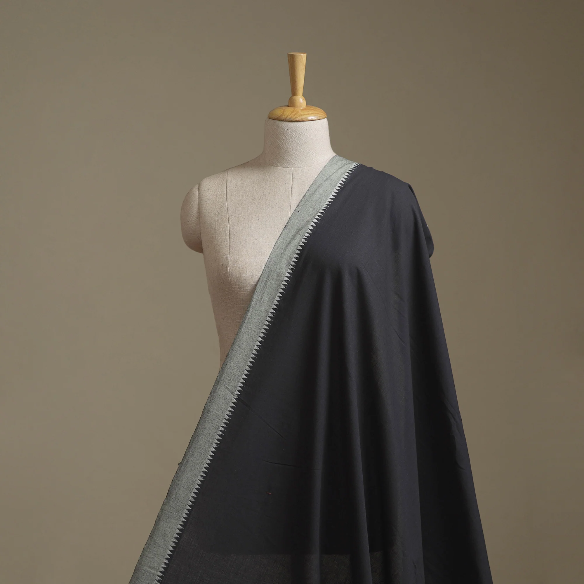 Dharwad Cotton Fabric with Thread Border 02