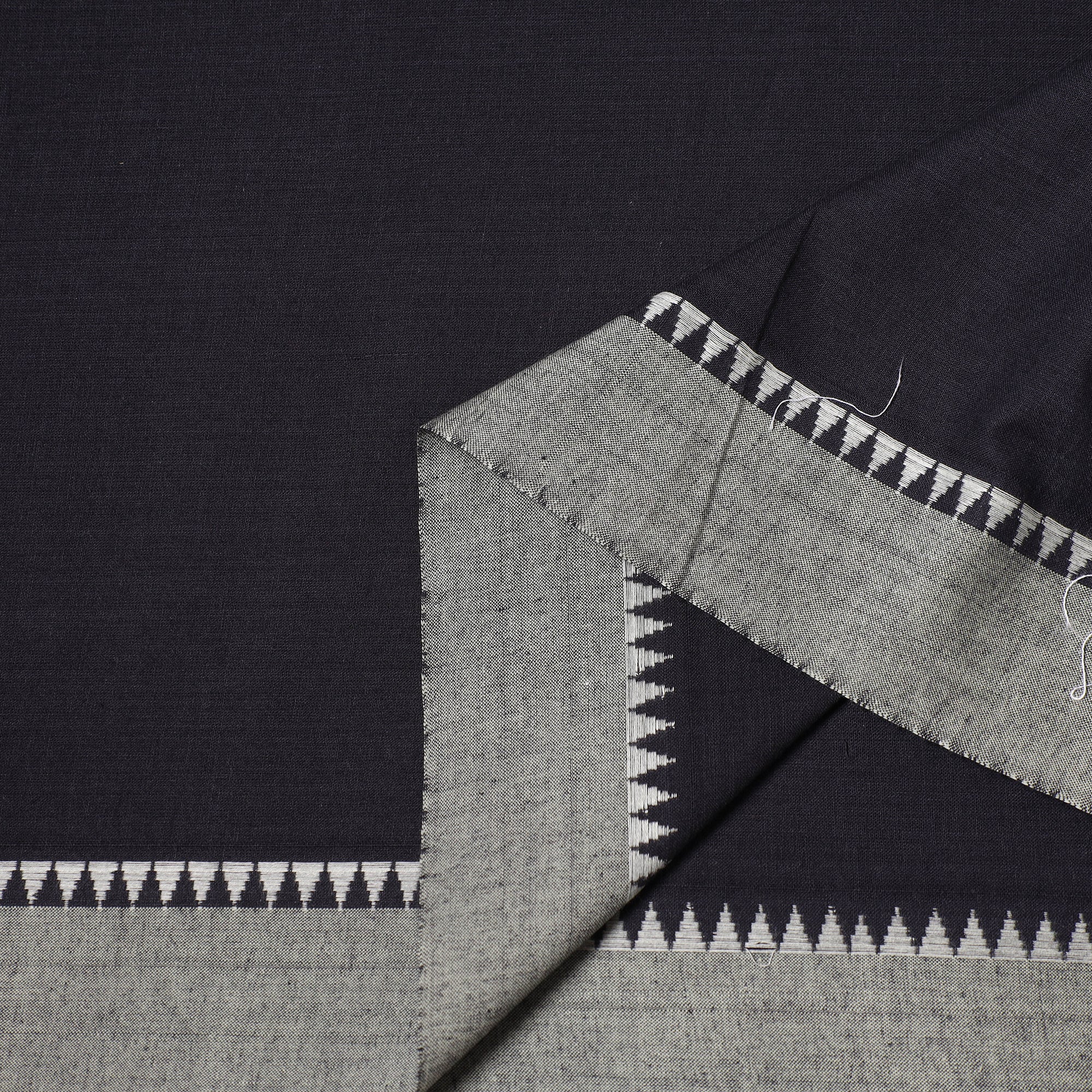 Dharwad Cotton Fabric with Thread Border 02 - Image 3