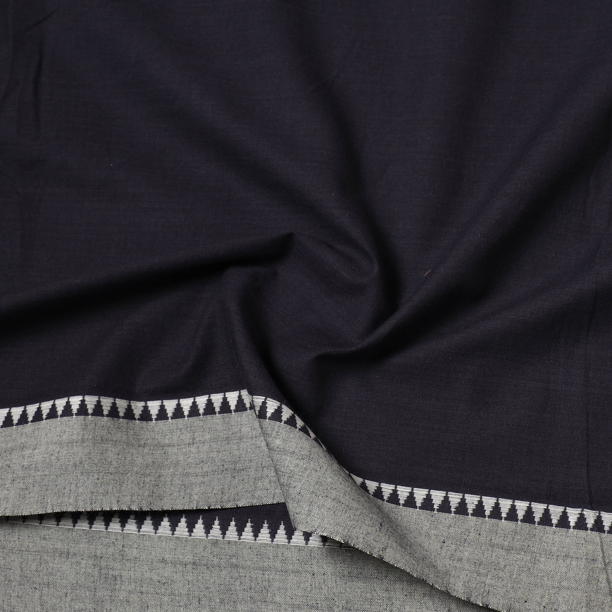 Dharwad Cotton Fabric with Thread Border 02 - Image 4