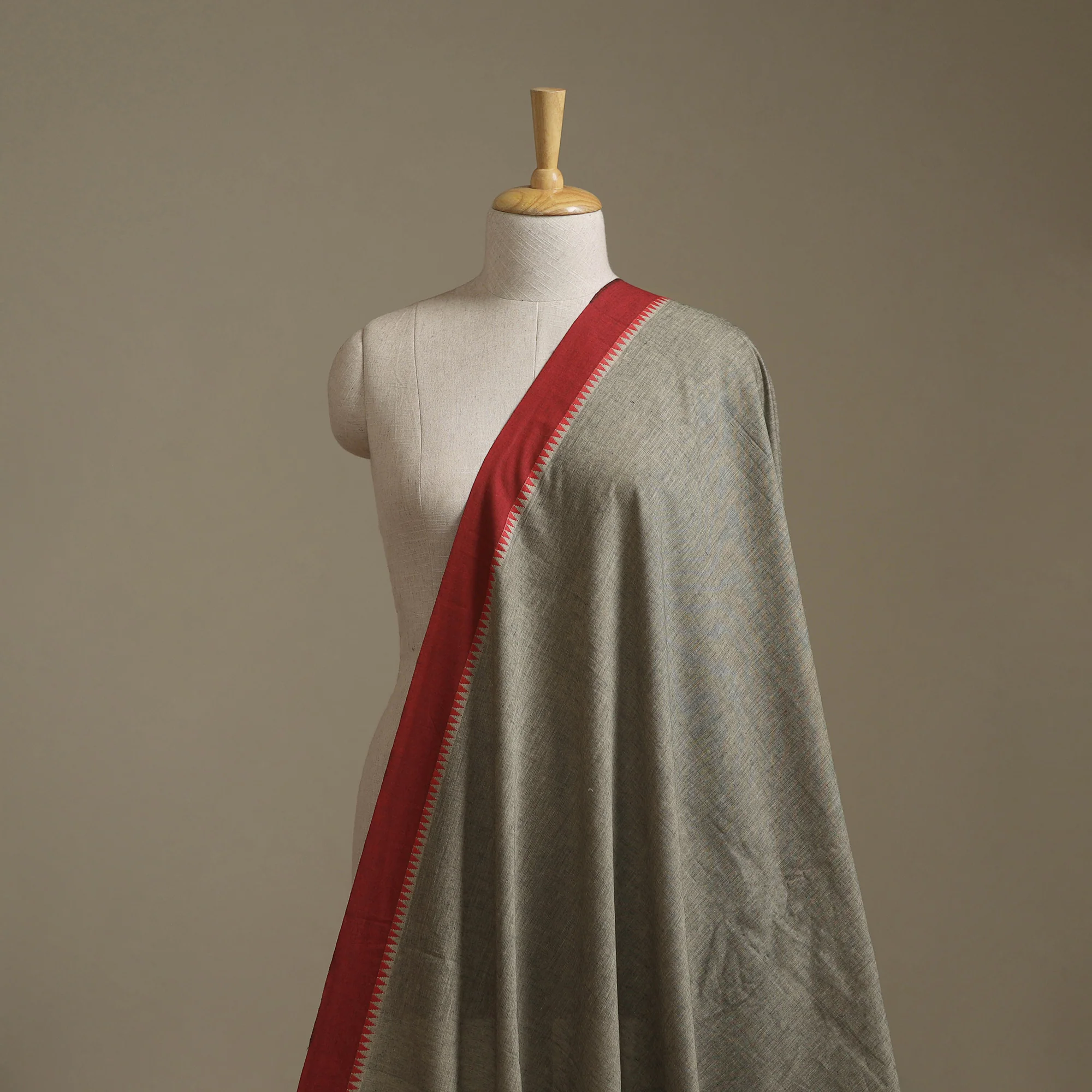 Dharwad Cotton Fabric with Thread Border 04