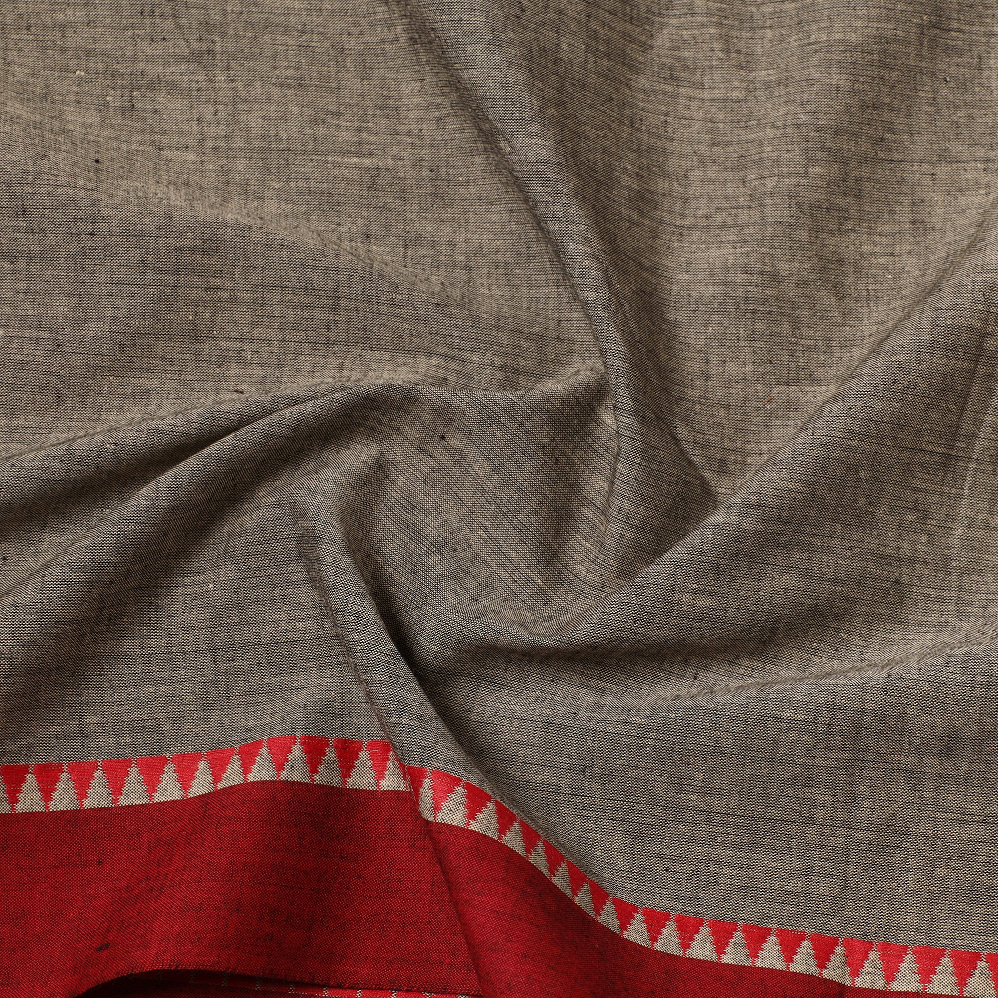 Dharwad Cotton Fabric with Thread Border 04 - Image 4