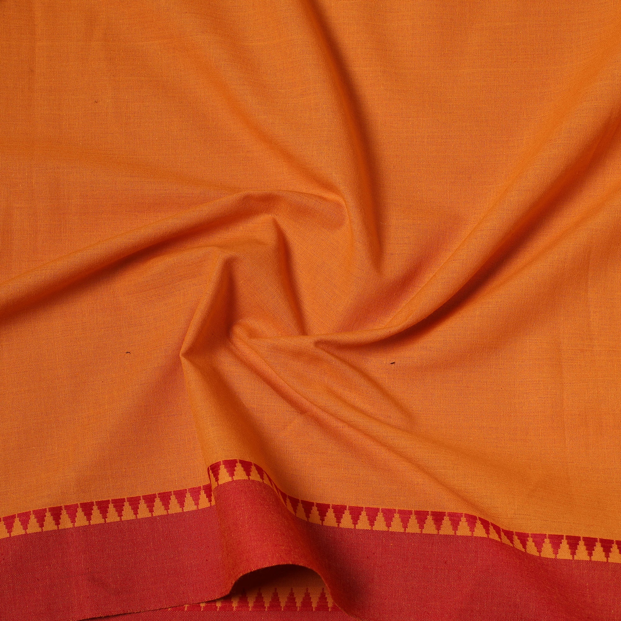 Dharwad Cotton Fabric with Thread Border 05 - Image 4