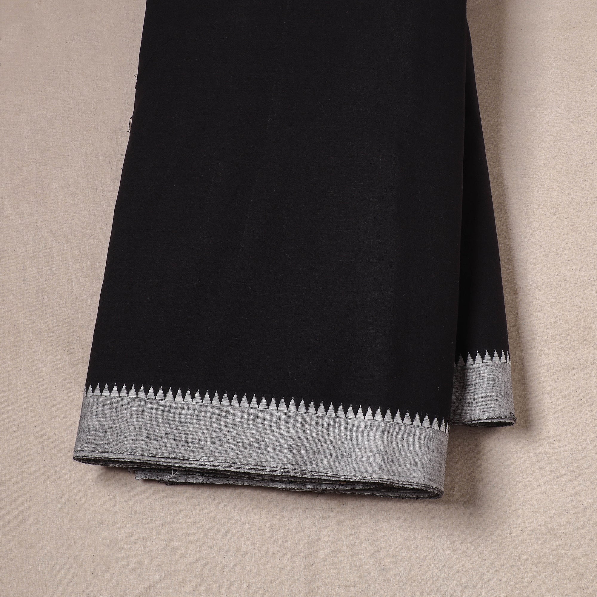 Dharwad Cotton Fabric with Thread Border 06 - Image 2
