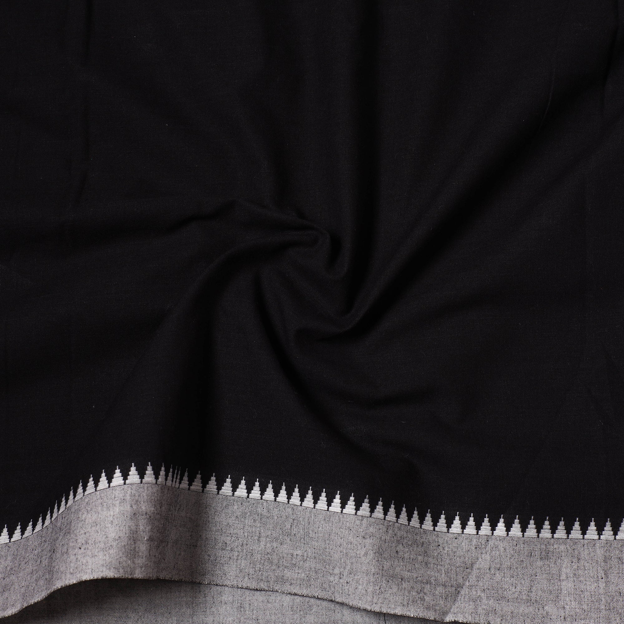 Dharwad Cotton Fabric with Thread Border 06 - Image 4