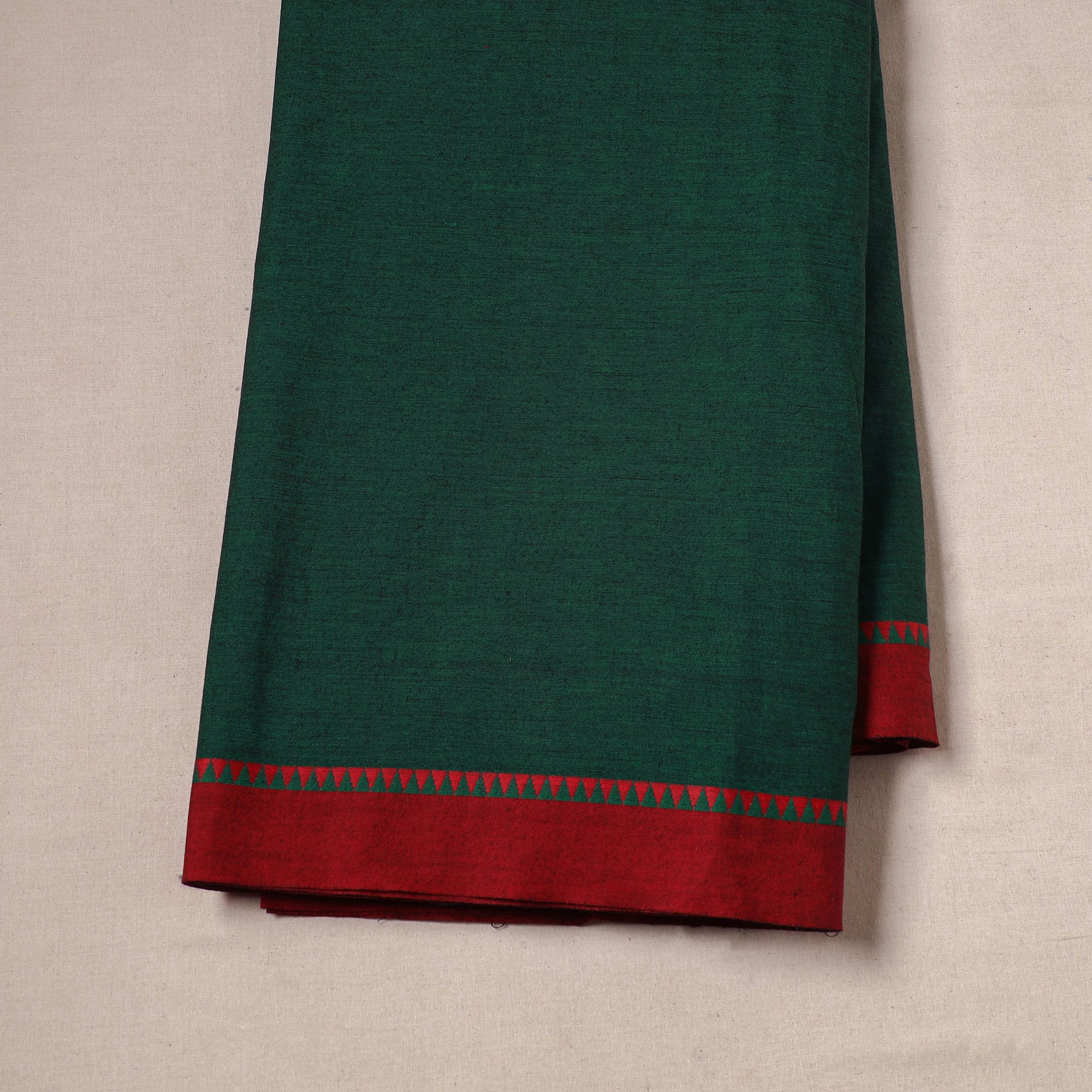 Dharwad Cotton Fabric with Thread Border 07 - Image 2