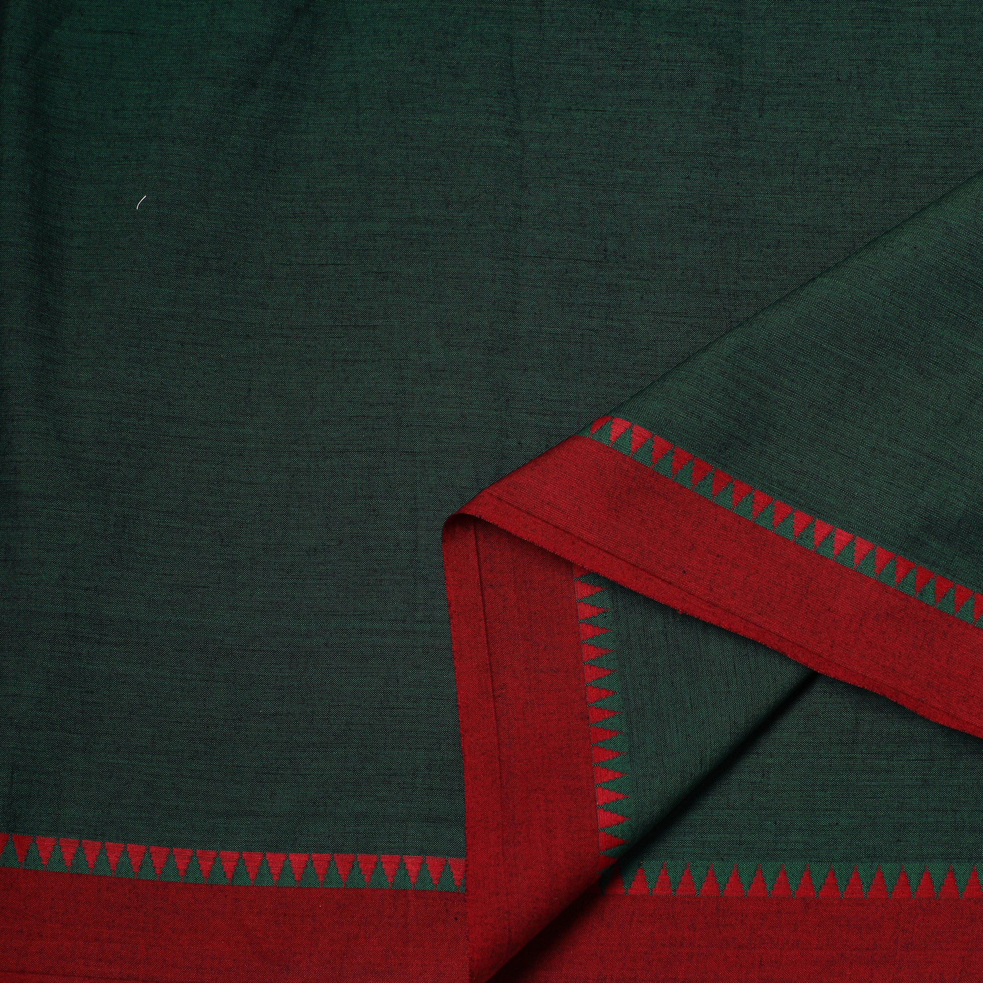 Dharwad Cotton Fabric with Thread Border 07 - Image 3