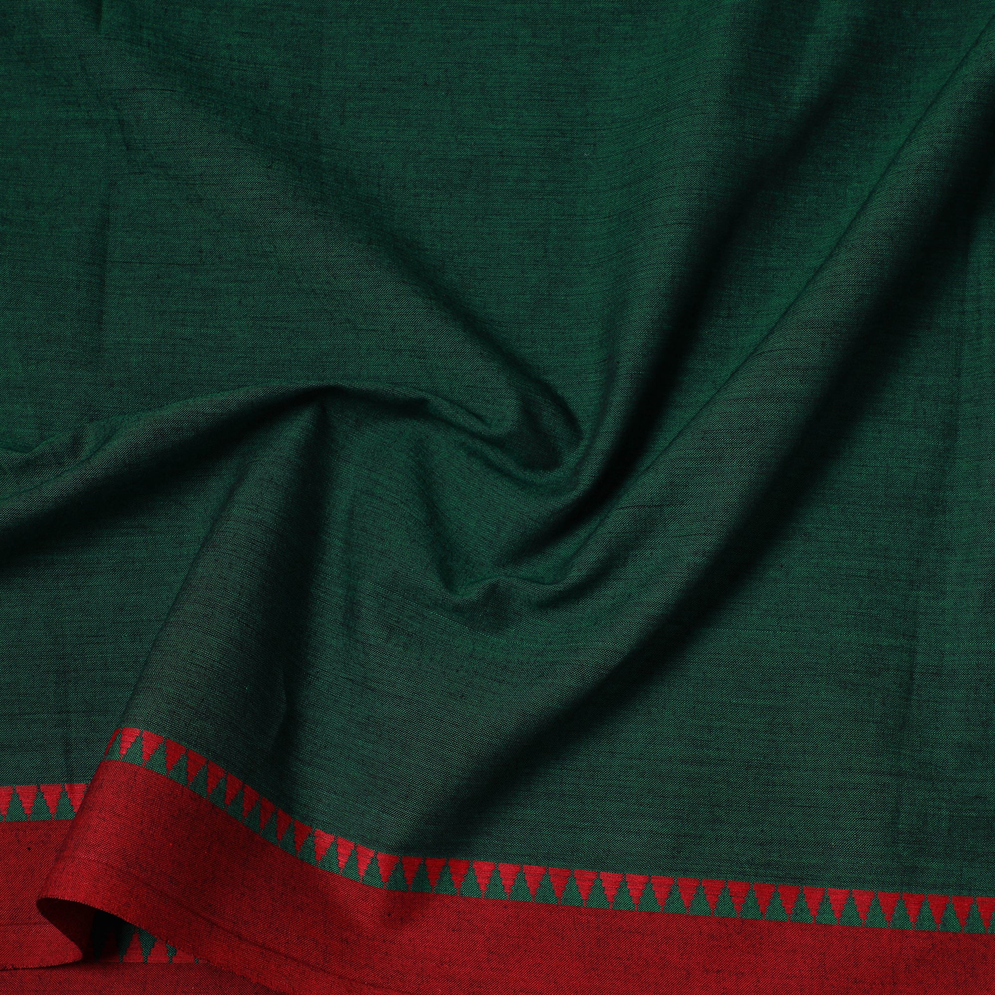 Dharwad Cotton Fabric with Thread Border 07 - Image 4
