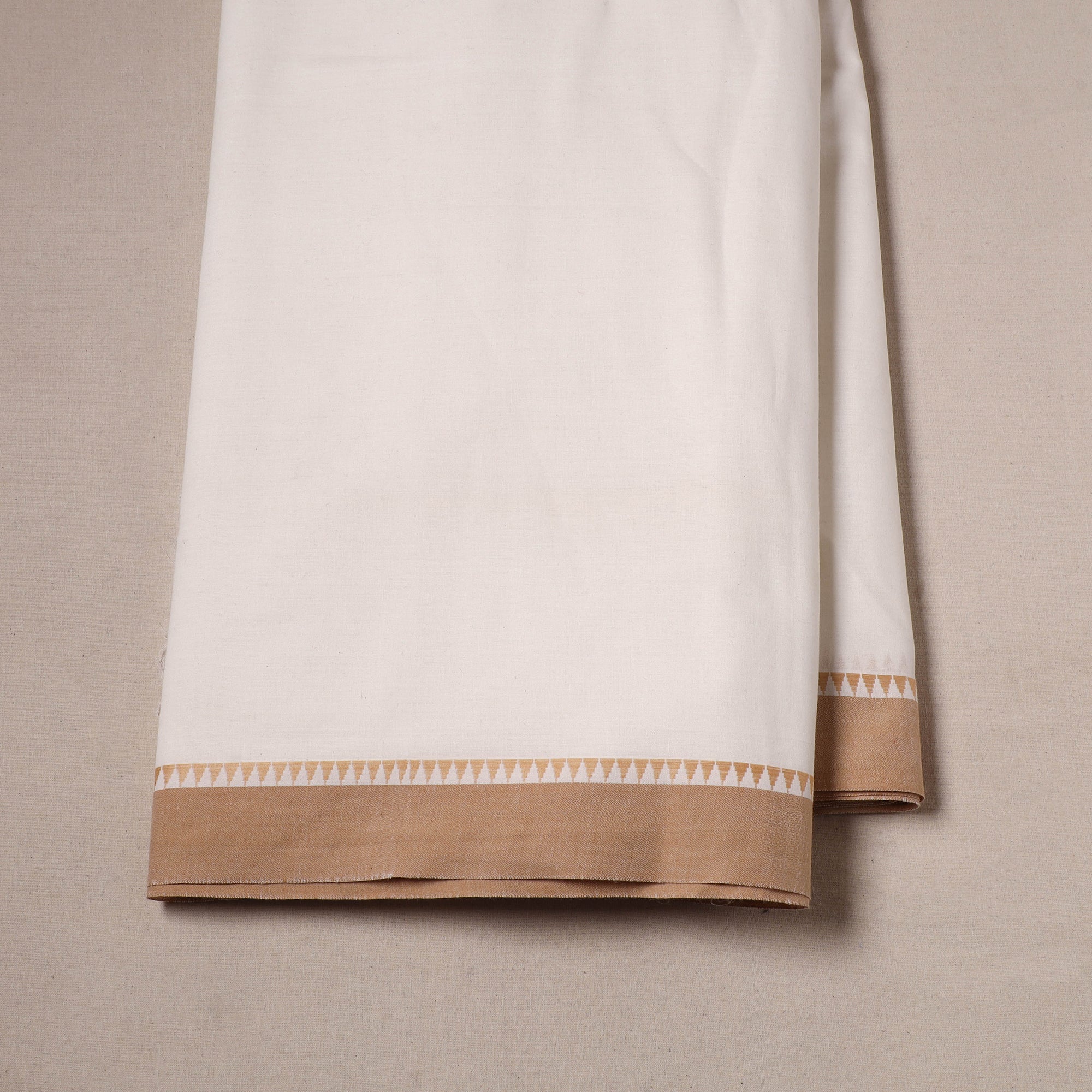 Dharwad Cotton Fabric with Thread Border 09 - Image 2