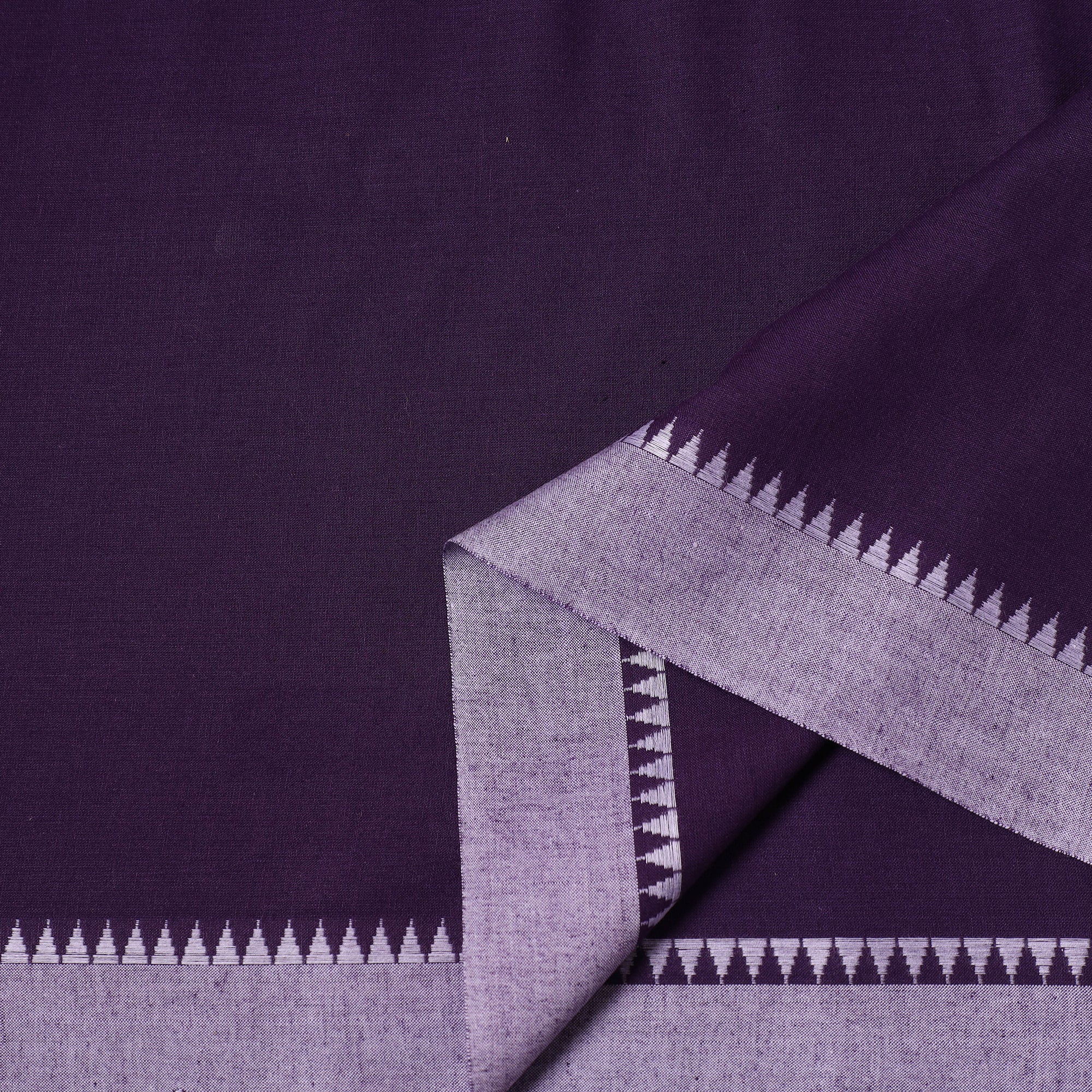 Dharwad Cotton Fabric with Thread Border 12 - Image 3