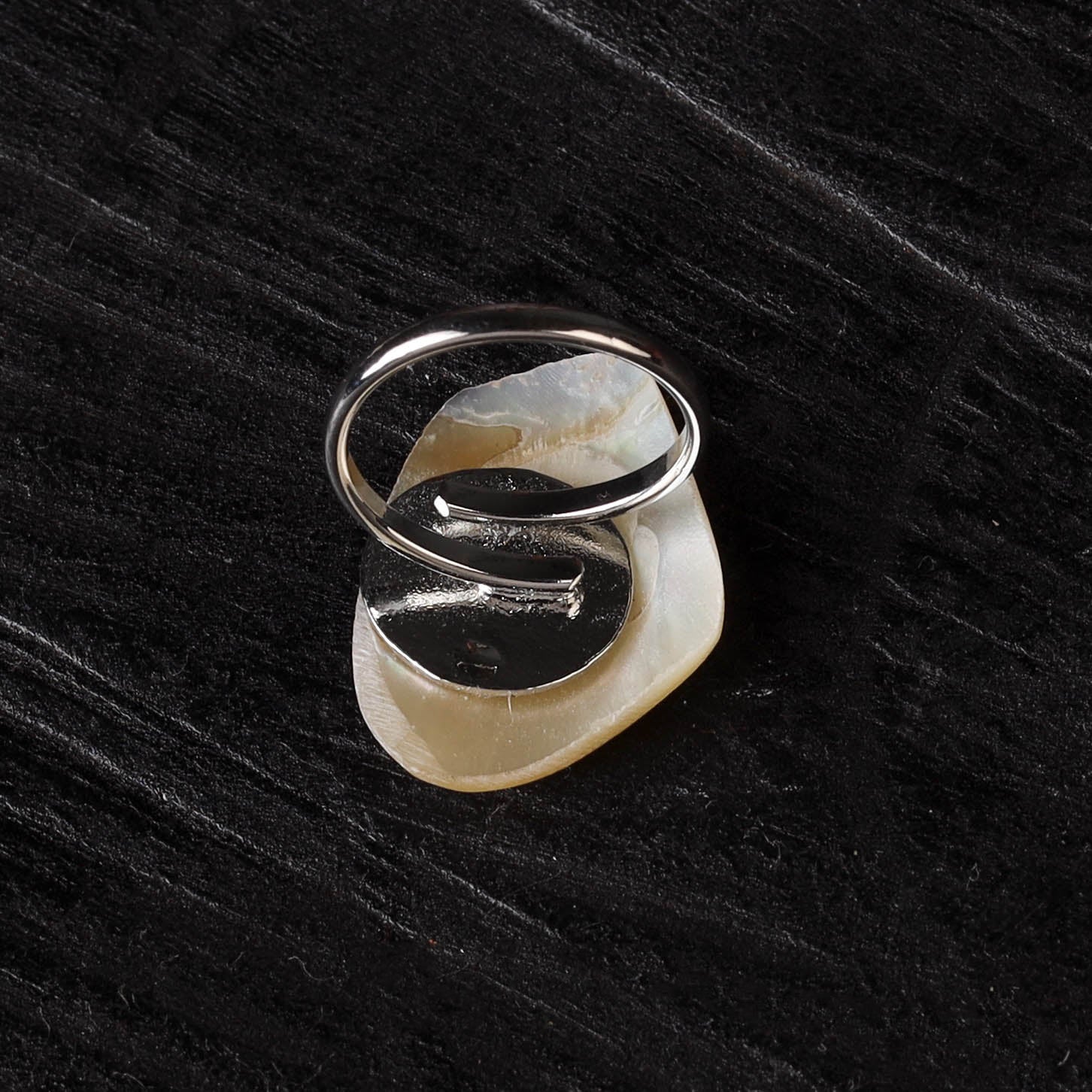 Handcrafted Seashell Ring (Adjustable) 15 - Image 4