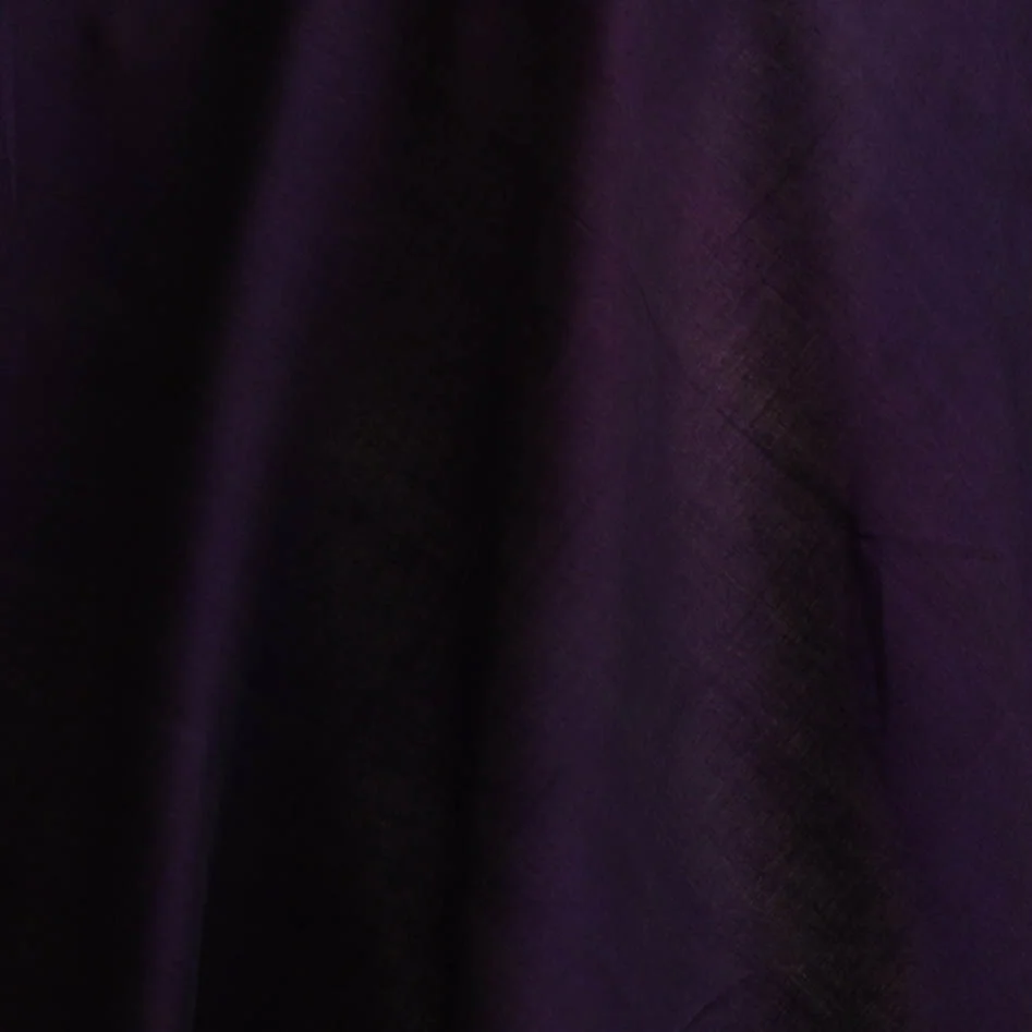 Handloom Mangalagiri Plain Cotton Fabric 06 - Image 3