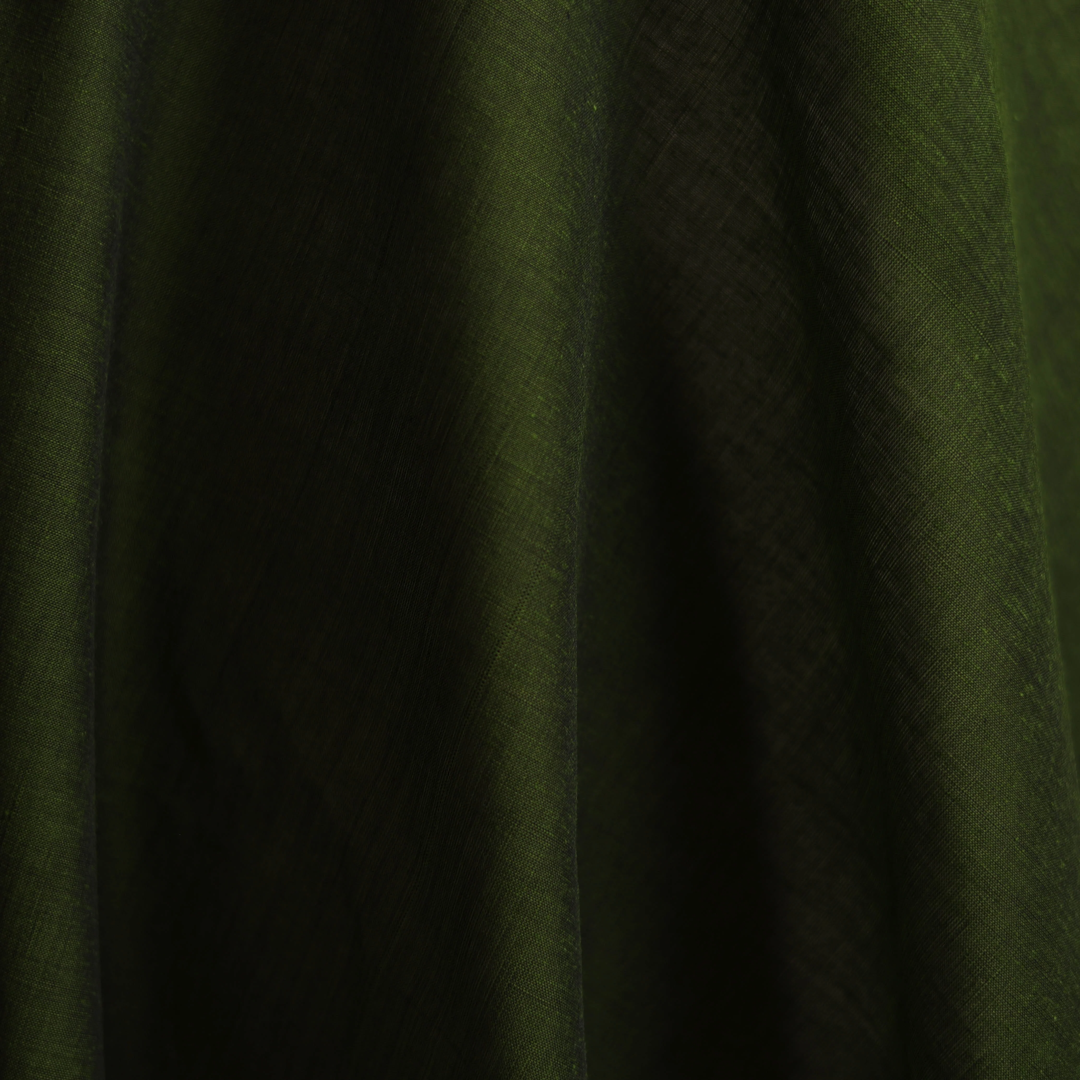 Handloom Mangalagiri Plain Cotton Fabric 07 - Image 3