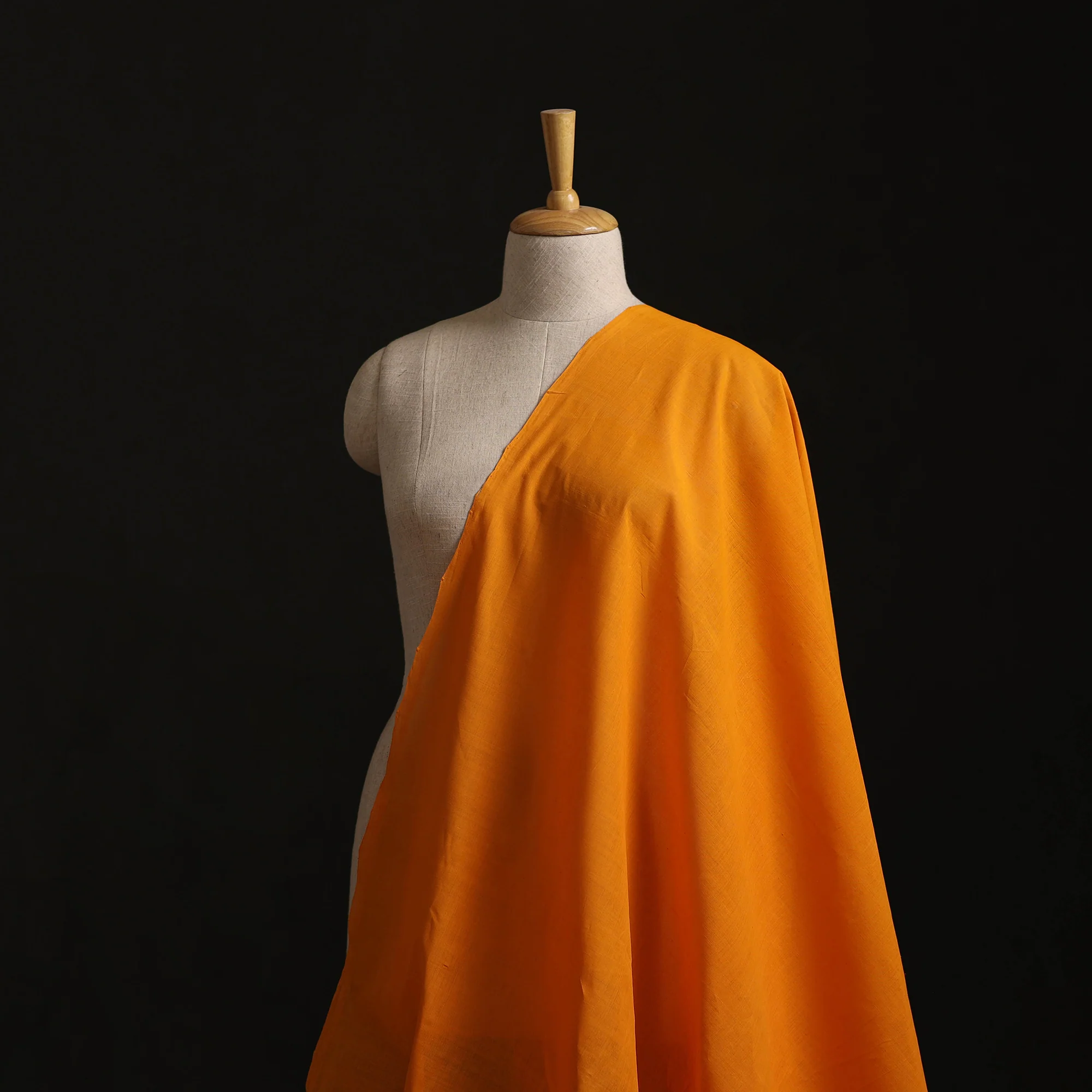 Handloom Mangalagiri Plain Cotton Fabric 11