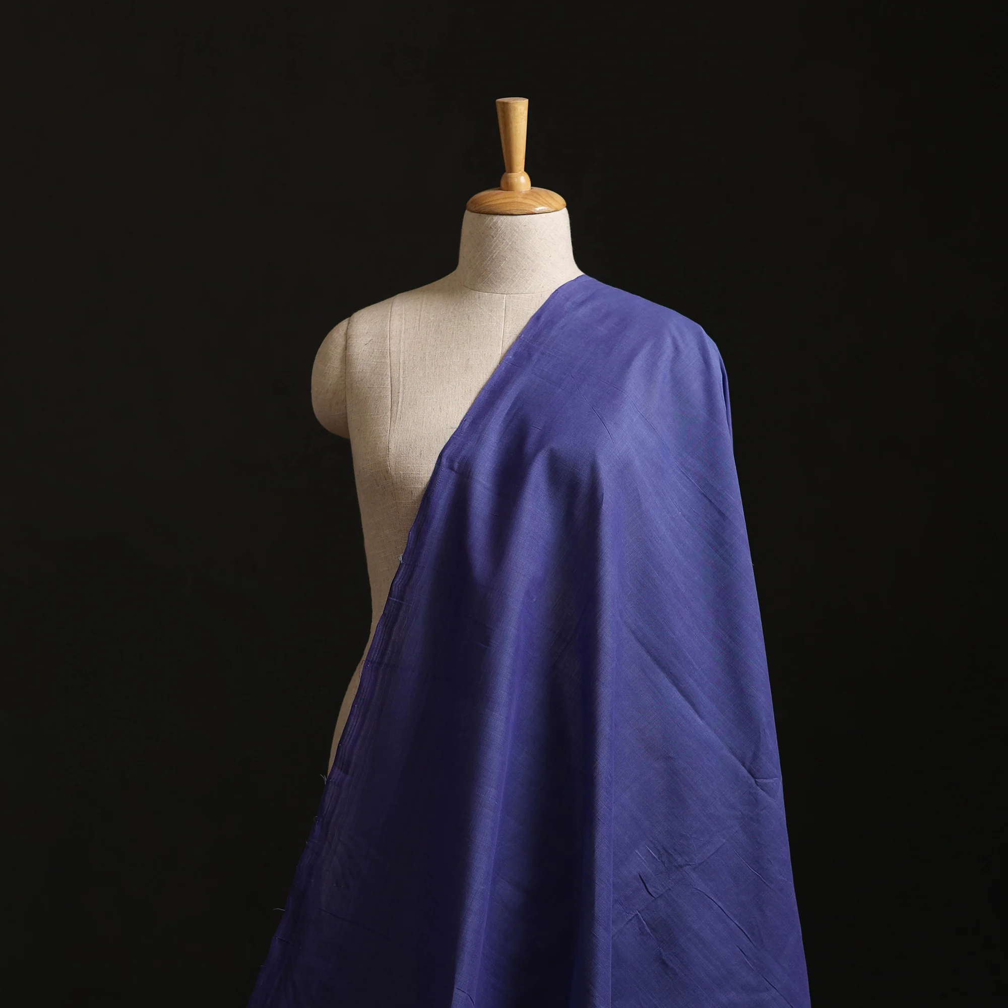 Handloom Mangalagiri Plain Cotton Fabric 13