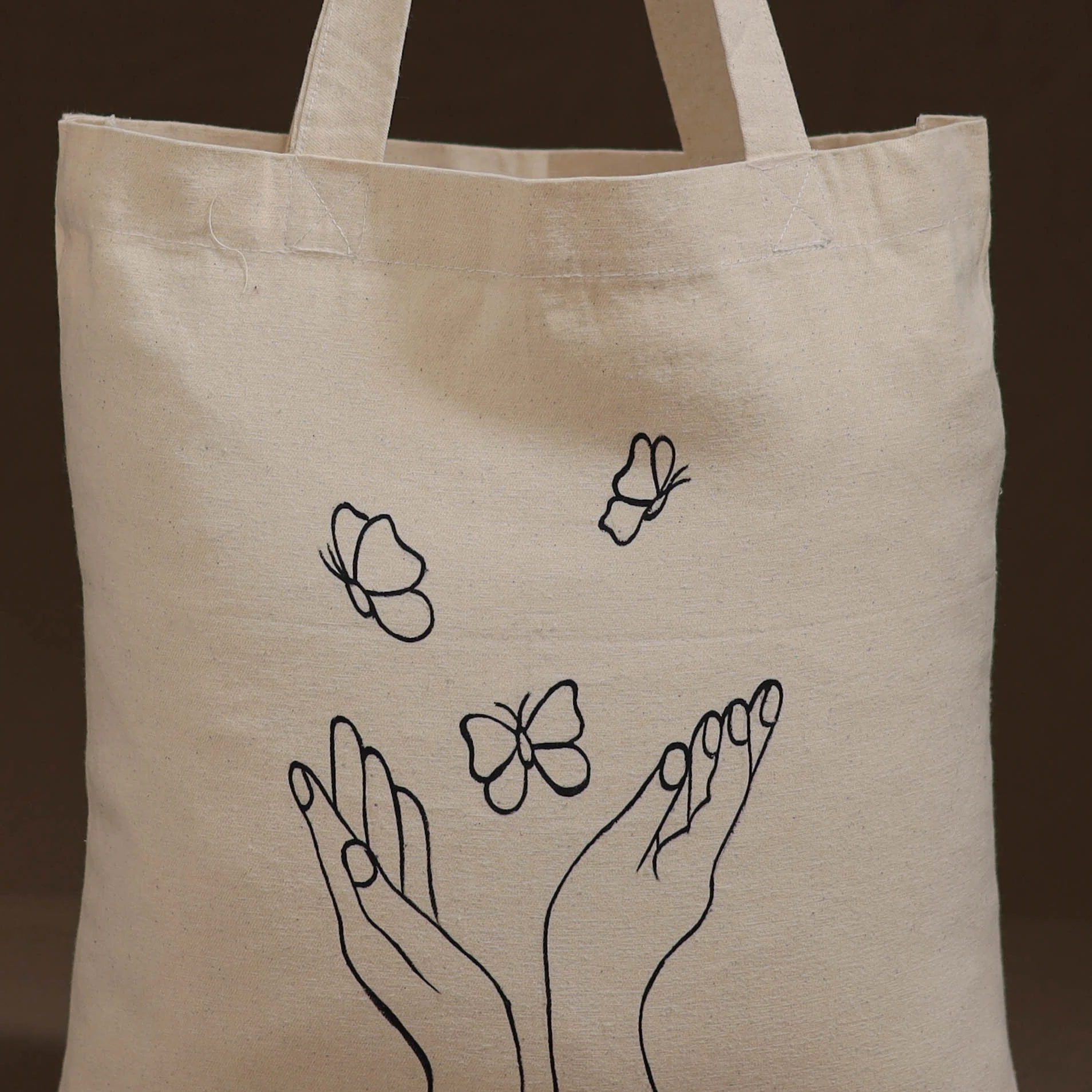 Handpainted Shoulder Bag 02 - Image 3