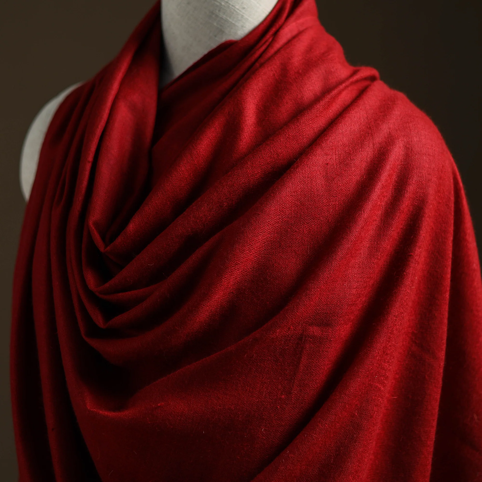 Kashmiri Pashmina Handspun Handwoven Pure Woolen Shawl 05 - Image 2
