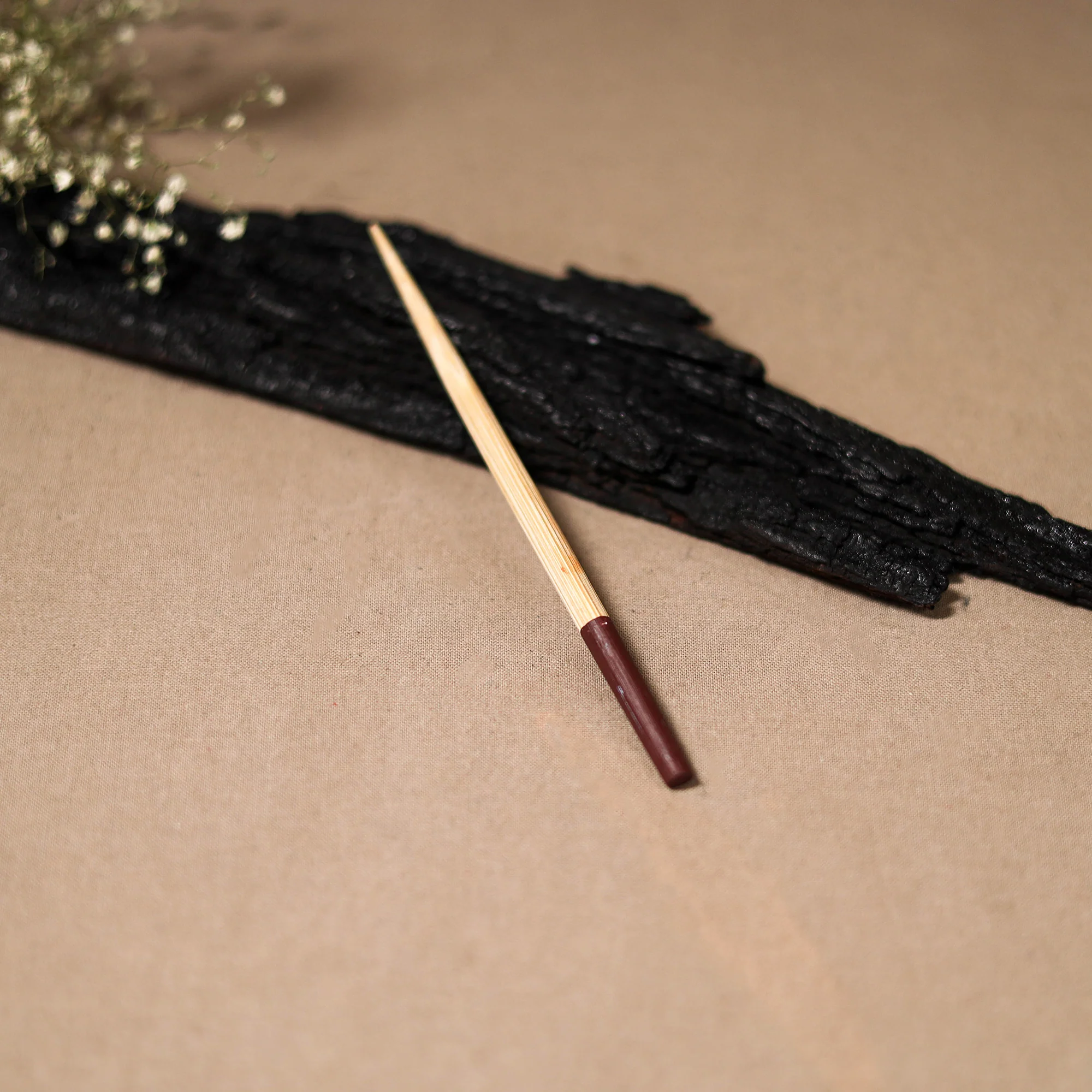 Kerala Handpainted Bamboo Juda Stick 104
