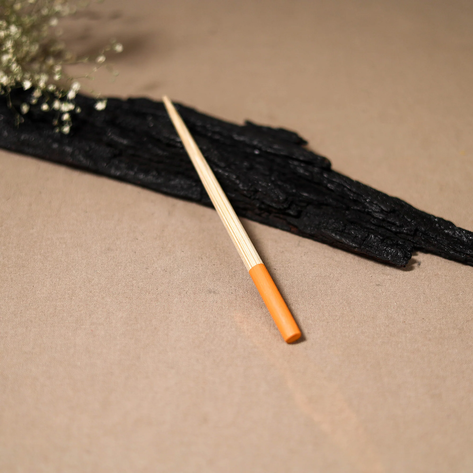 Kerala Handpainted Bamboo Juda Stick 105