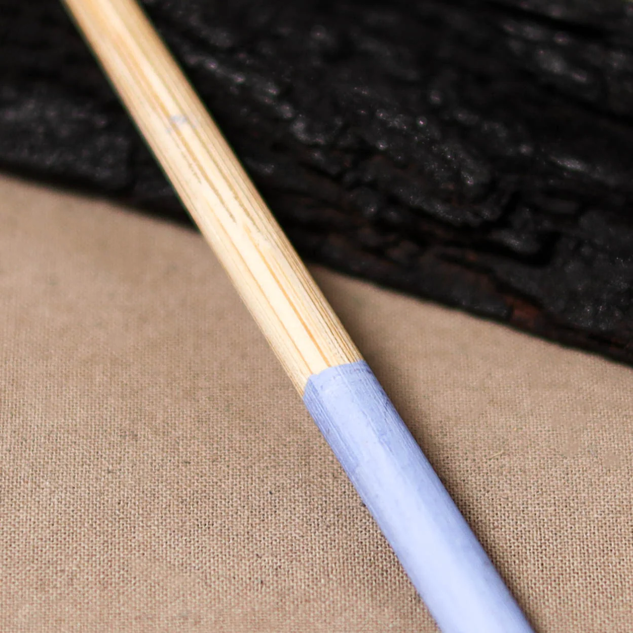 Kerala Handpainted Bamboo Juda Stick 110 - Image 2
