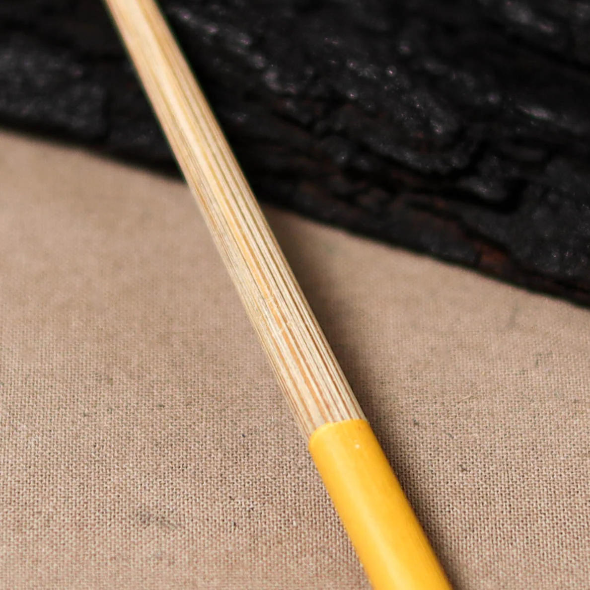 Kerala Handpainted Bamboo Juda Stick 115 - Image 2