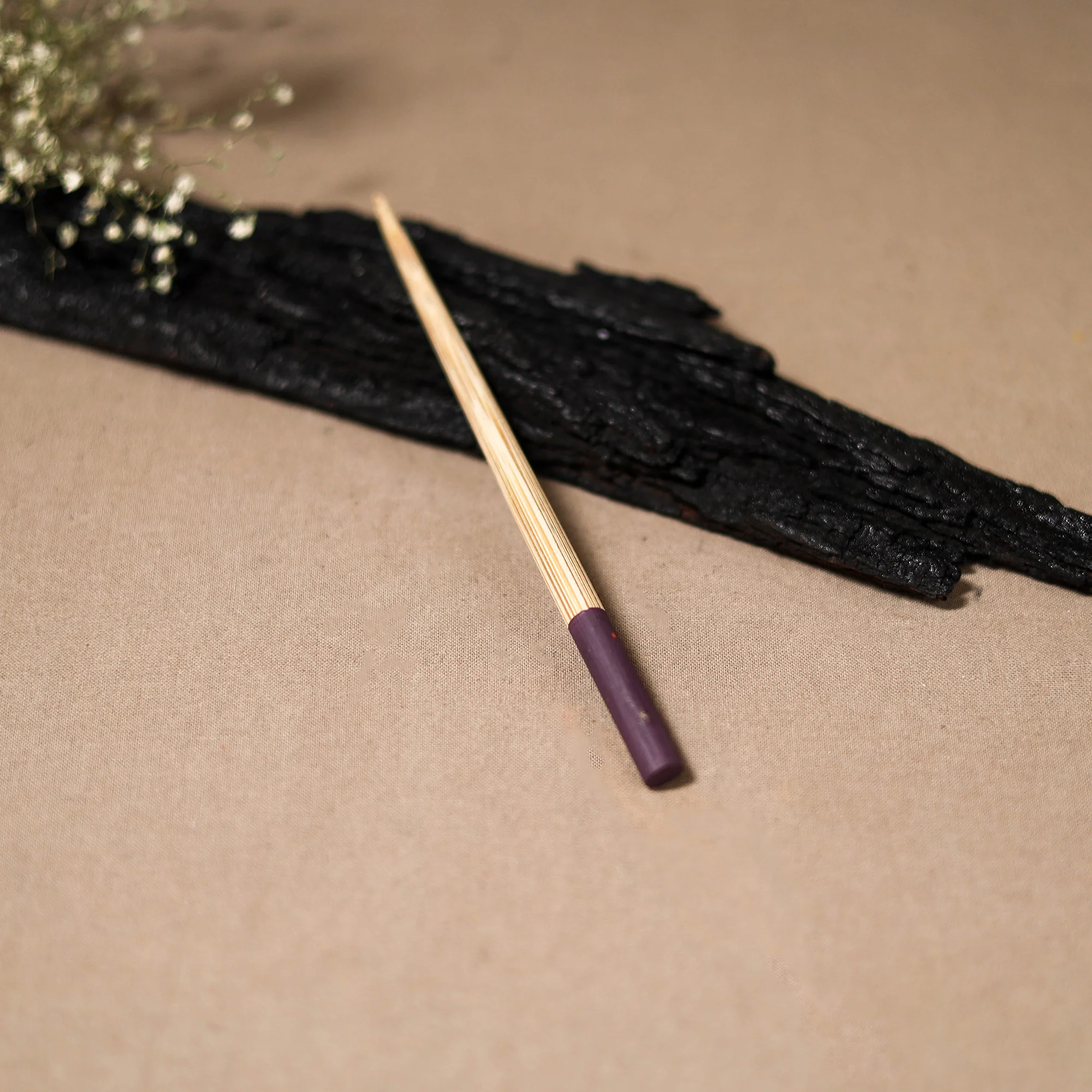 Kerala Handpainted Bamboo Juda Stick 116