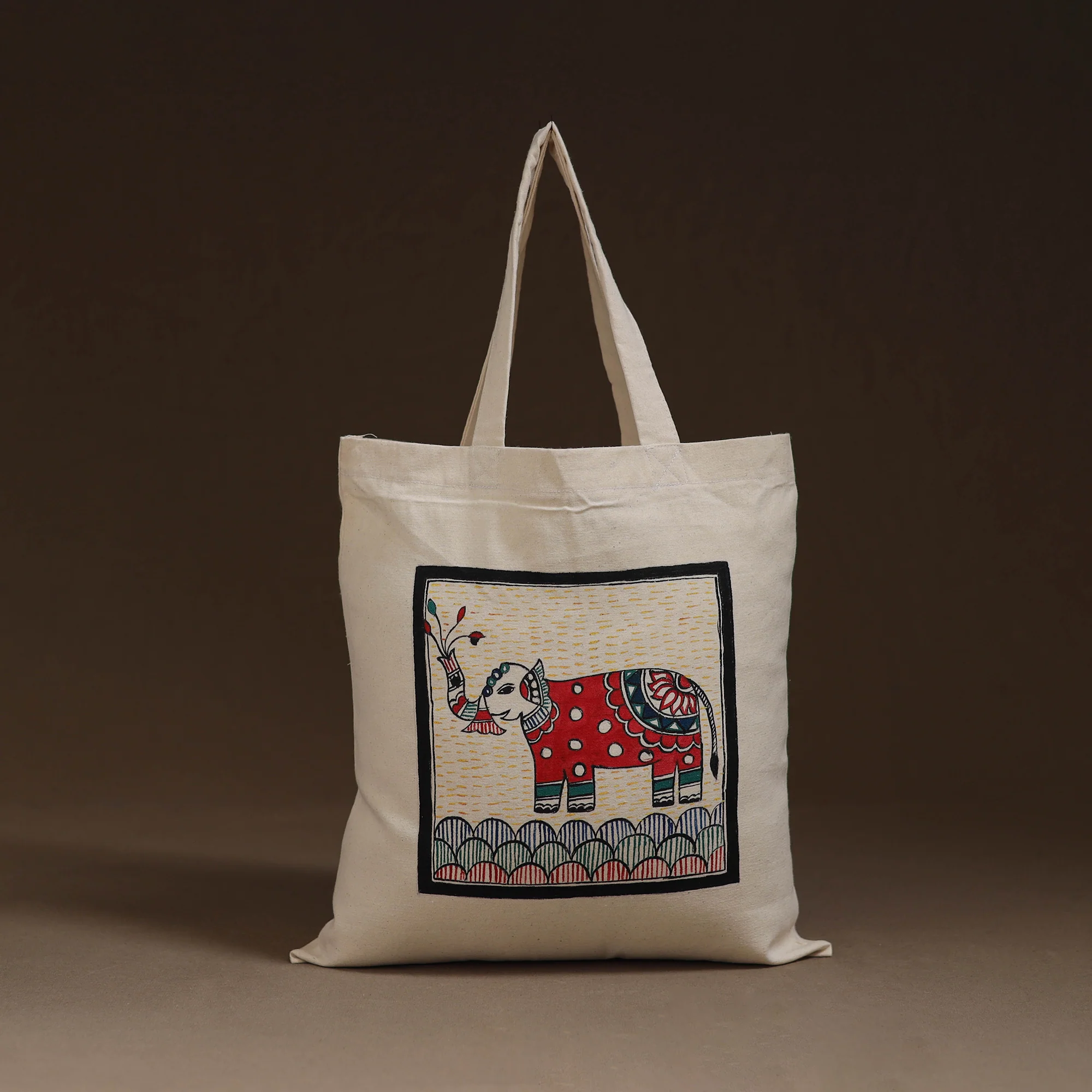 Madhubani Handpainted Shoulder Bag 11