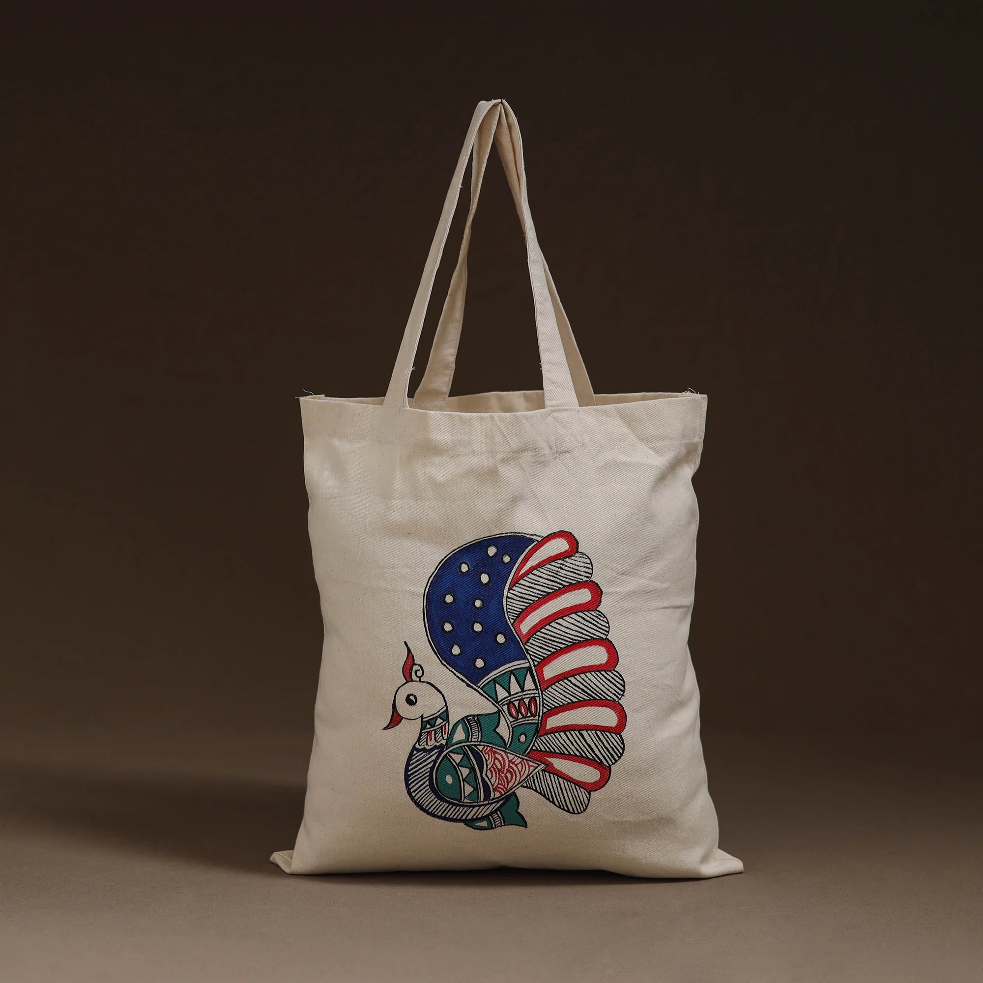 Madhubani Handpainted Shoulder Bag 13