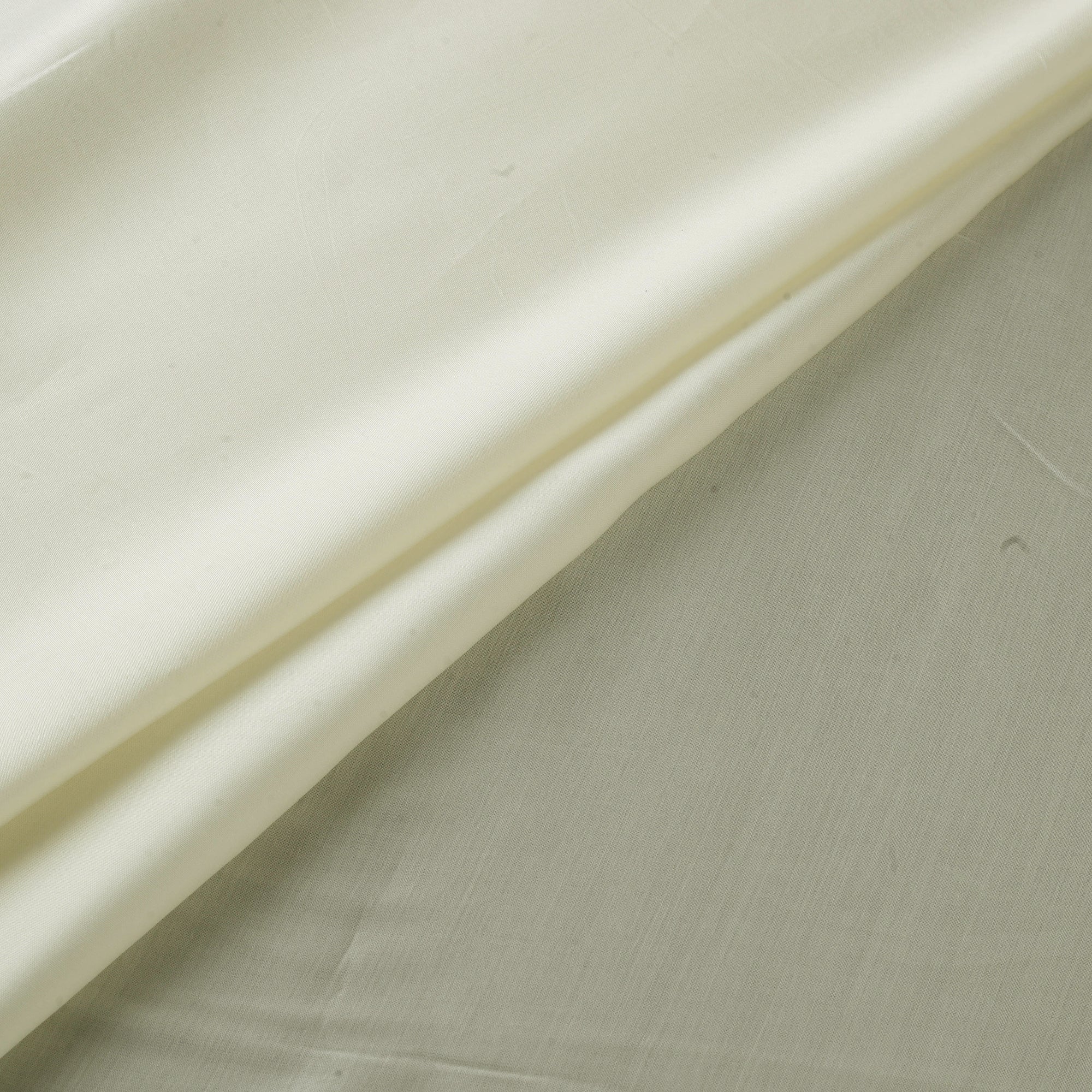 White - Modal Silk Plain Fabric 19 - Image 2