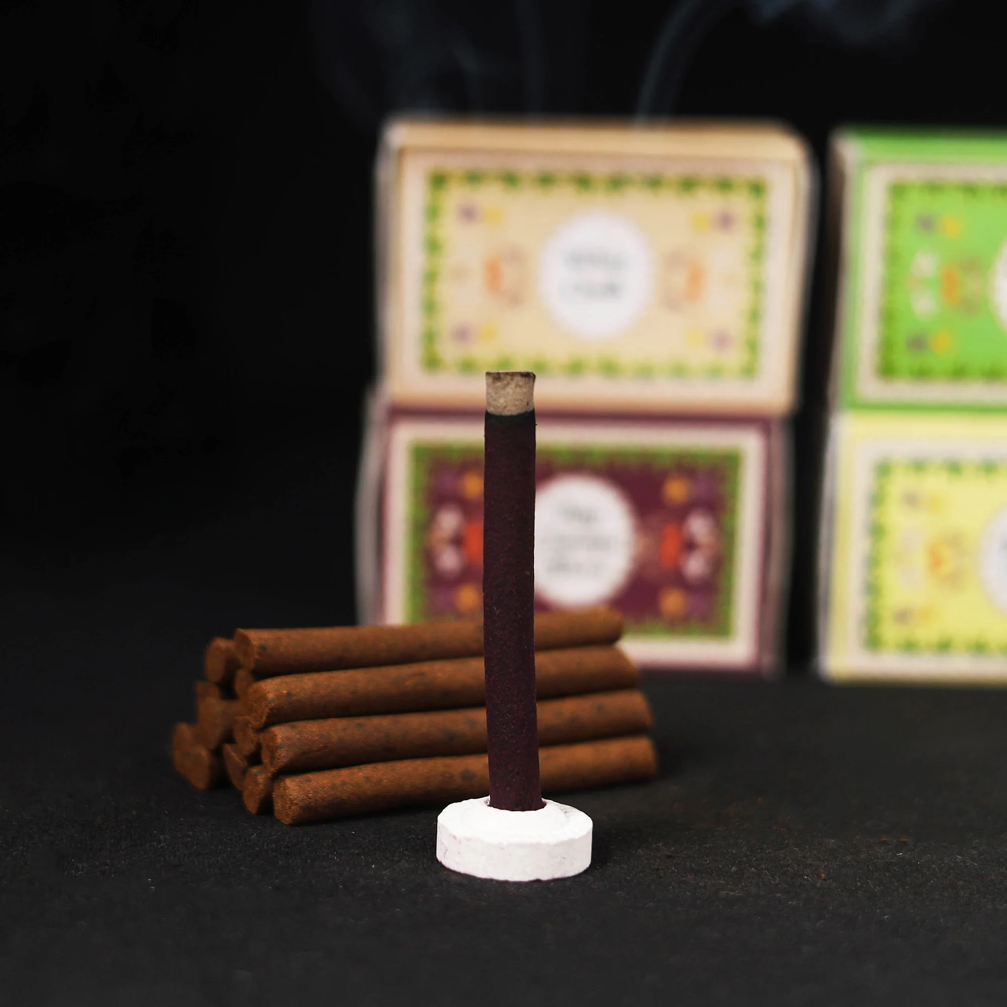 Natural Flora Dhoop Sticks (Set of 4) 02 - Image 3