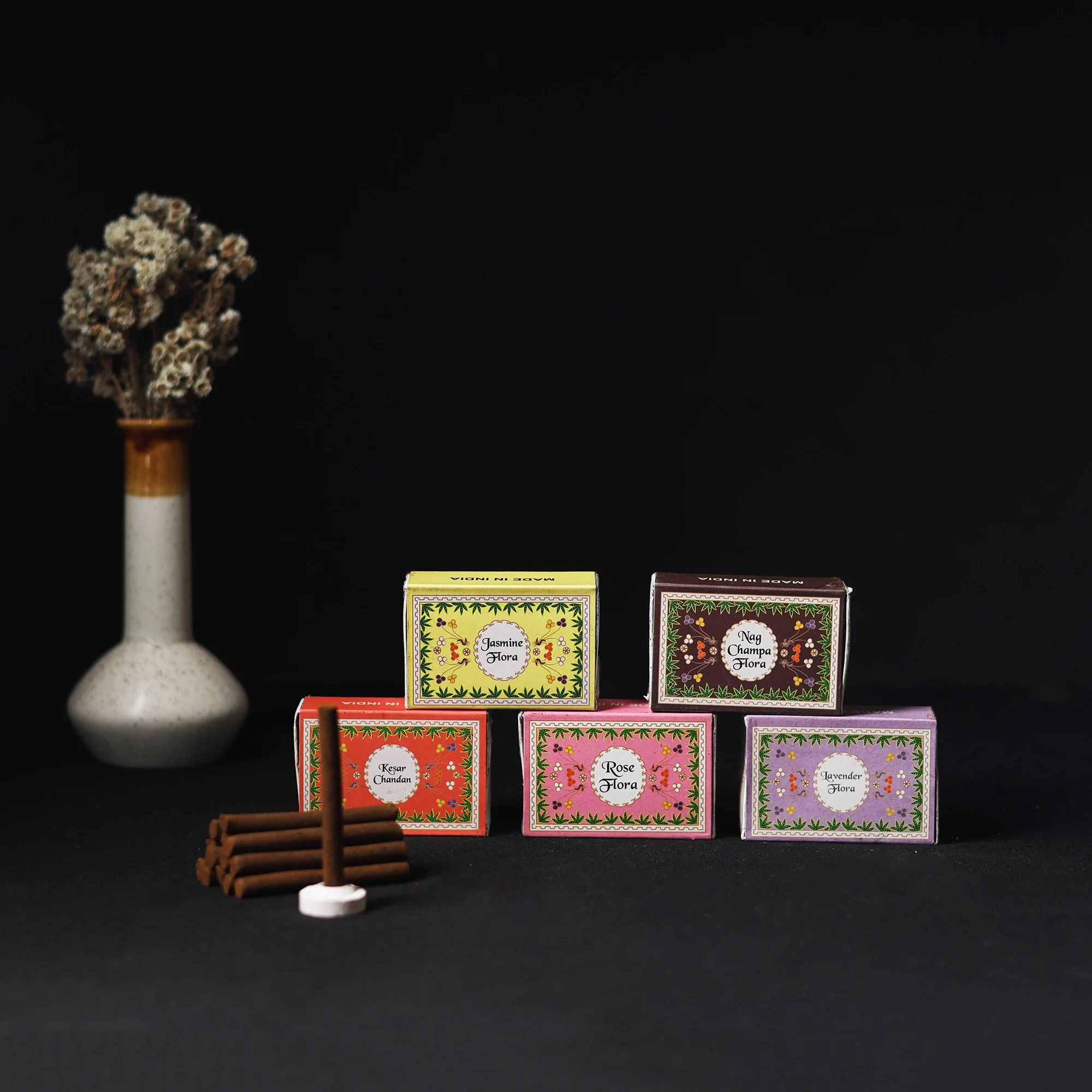 Natural Flora Dhoop Sticks (Set of 5) 03