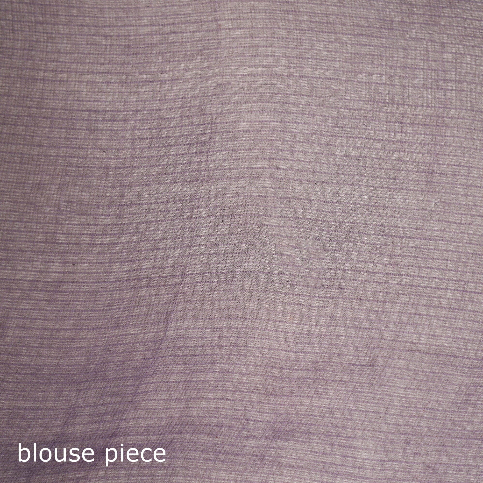 Purple - Nazaakat Kota Doria Cotton Plain Saree with Blouse & Jewellery Set 109 - Image 5
