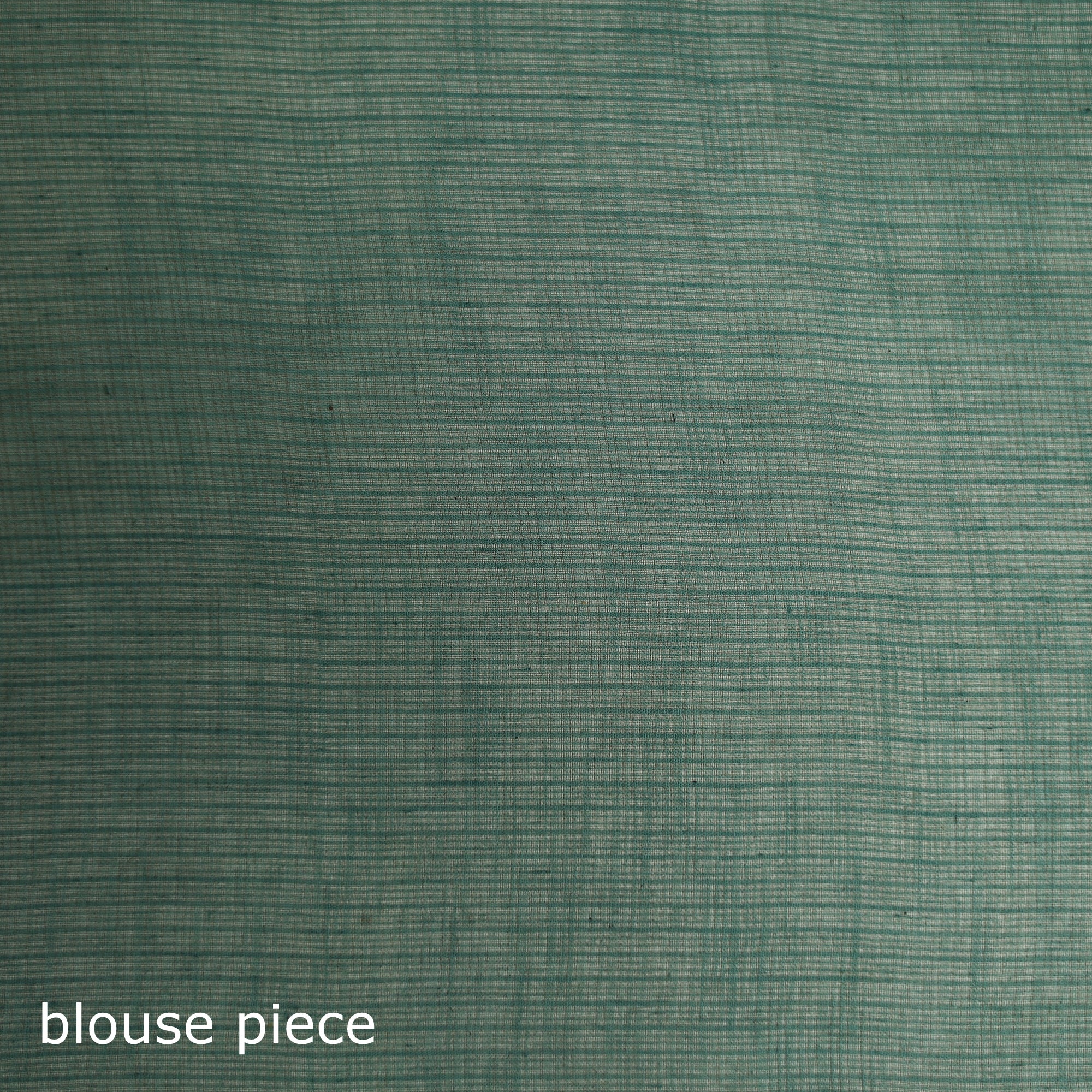 Green - Nazaakat Kota Doria Cotton Plain Saree with Blouse & Jewellery Set 20 - Image 5