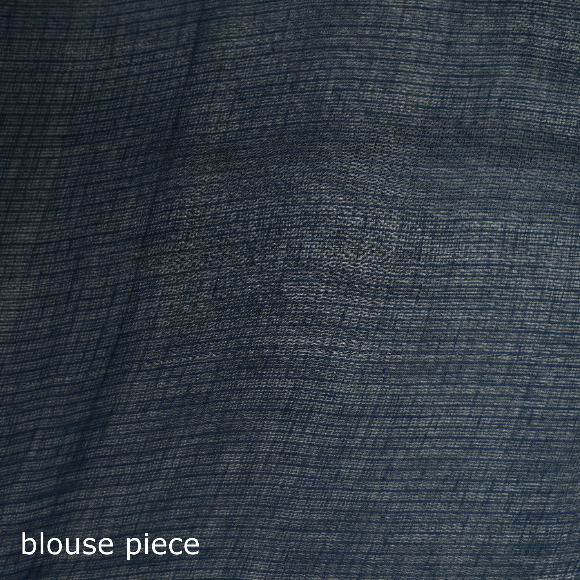 Blue - Nazaakat Kota Doria Cotton Plain Saree with Blouse & Jewellery Set 32 - Image 5