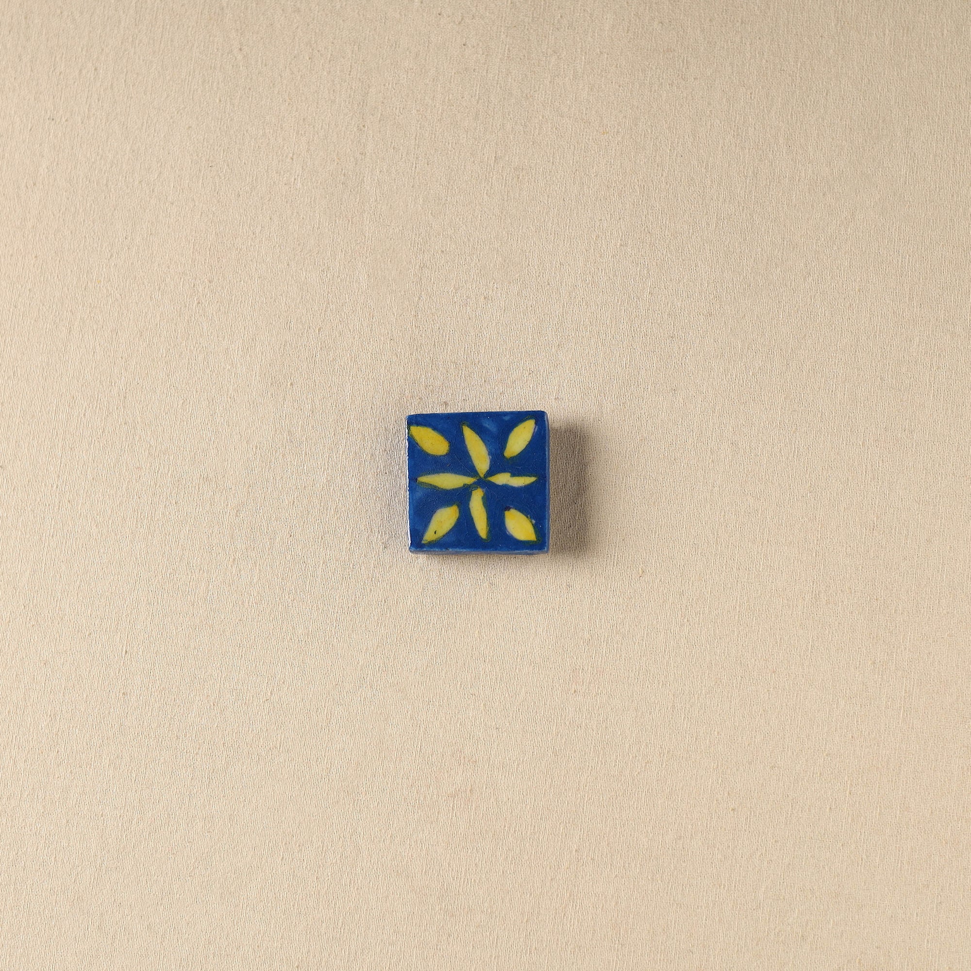 Blue - Original Blue Pottery Ceramic Fridge Magnet 24