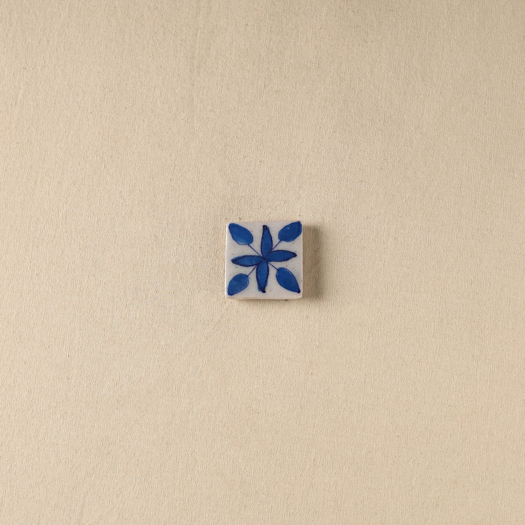Blue - Original Blue Pottery Ceramic Fridge Magnet 25
