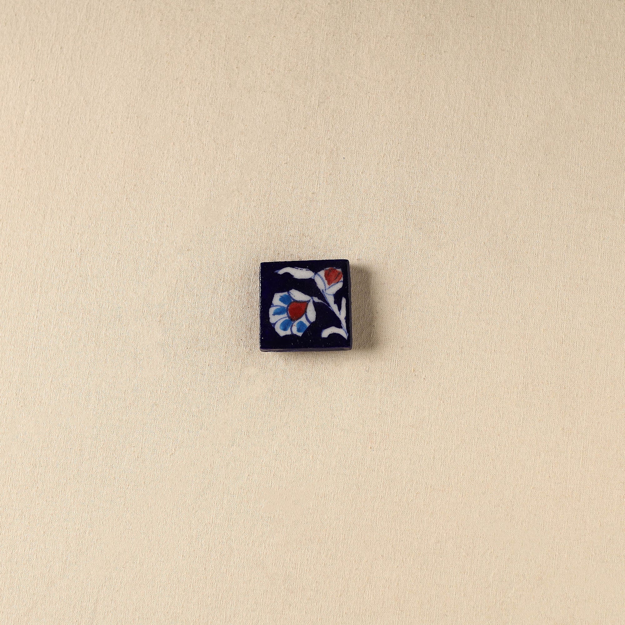 Blue - Original Blue Pottery Ceramic Fridge Magnet 44