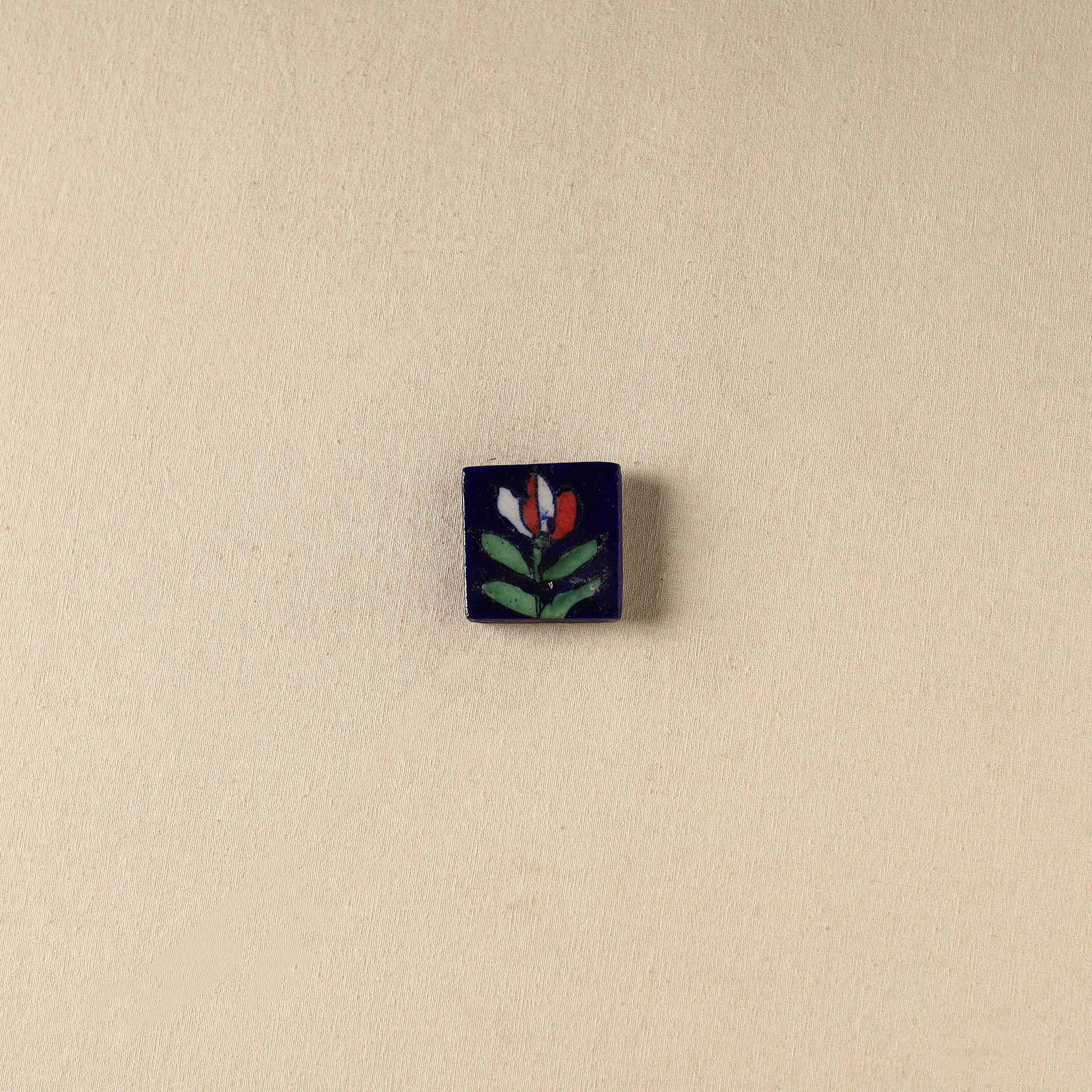 Blue - Original Blue Pottery Ceramic Fridge Magnet 47