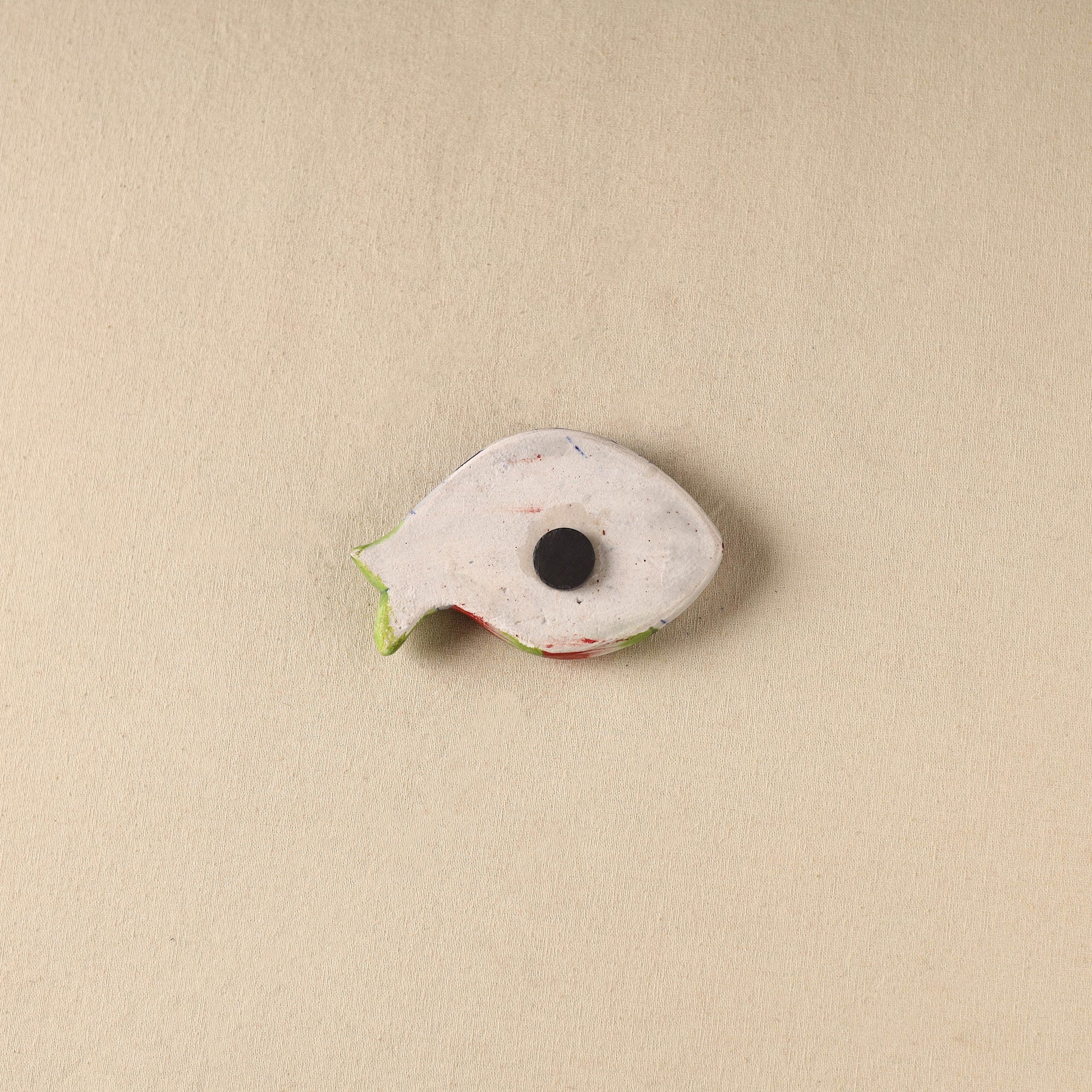 Blue - Fish Original Blue Pottery Ceramic Fridge Magnet 74 - Image 2