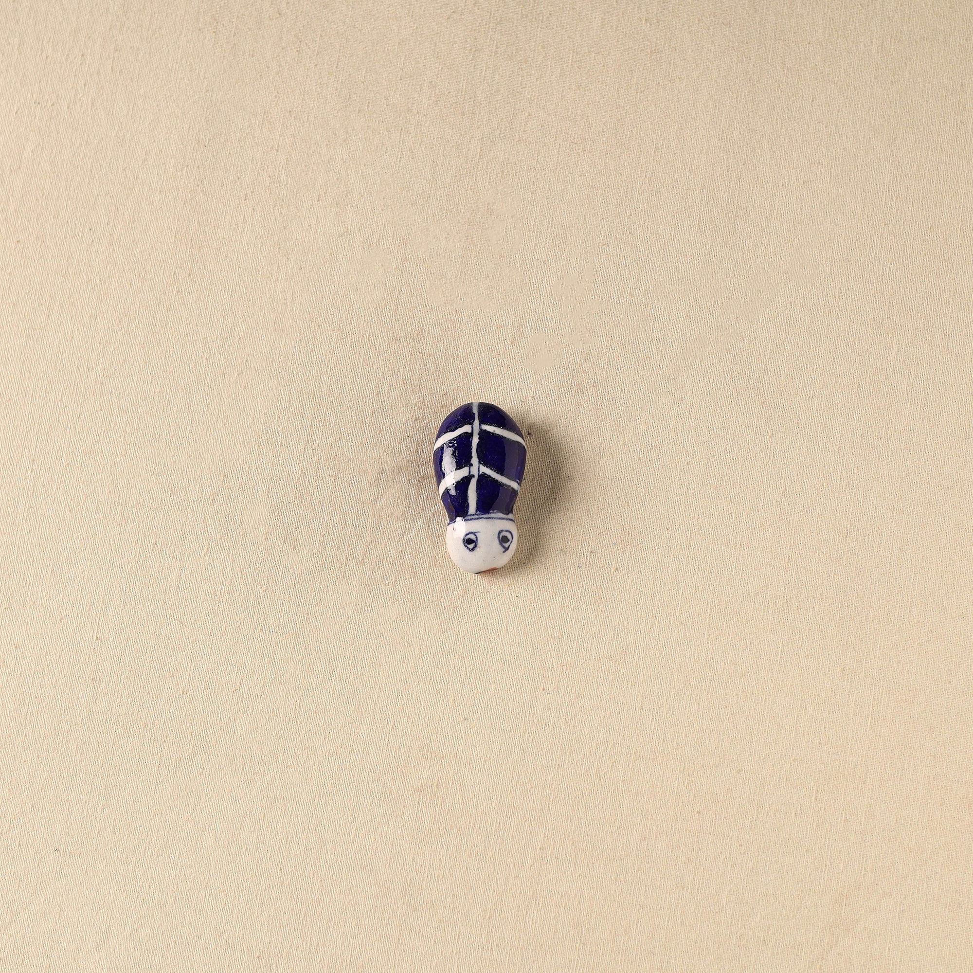 Blue - Ladybug Original Blue Pottery Ceramic Fridge Magnet 81