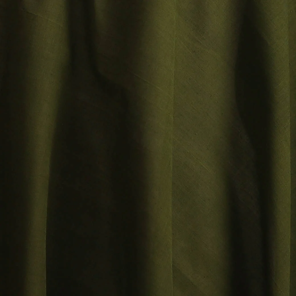 Plain Handloom Mangalagiri Cotton Fabric 07 - Image 3