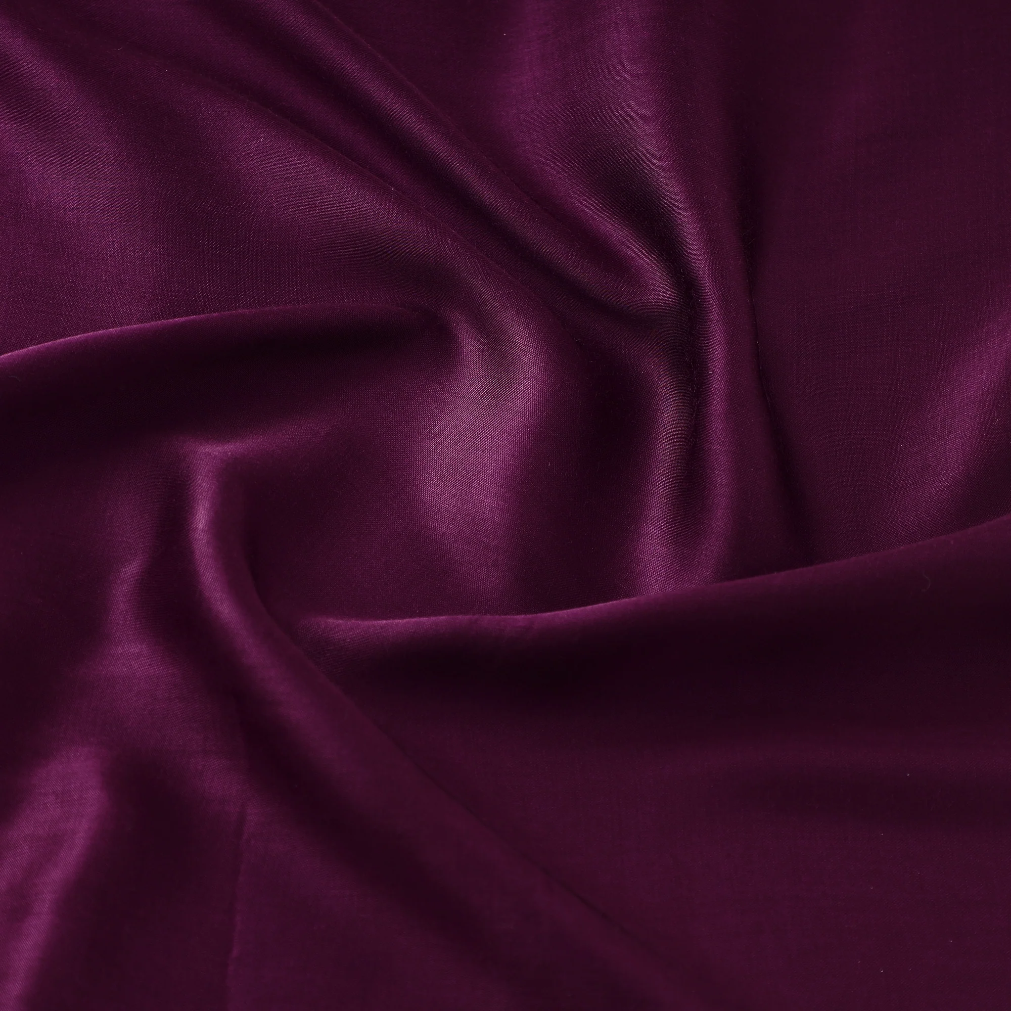 Purple - Plain Pure Modal Silk Fabric 10 - Image 3