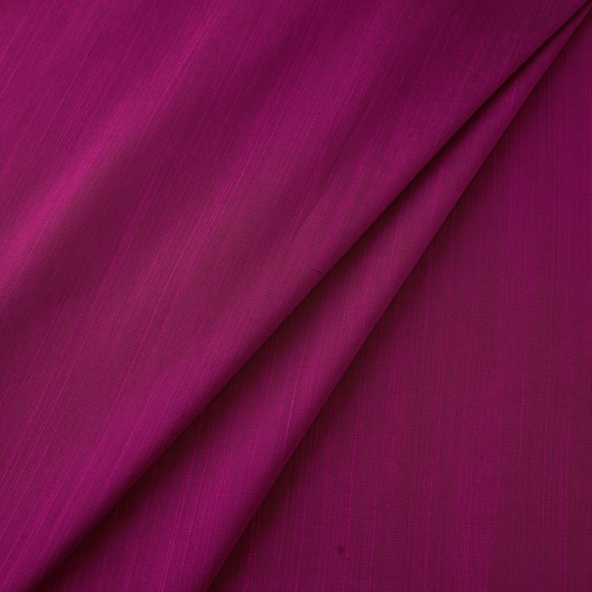 Pink - Plain Slub Silk Fabric 15 - Image 2
